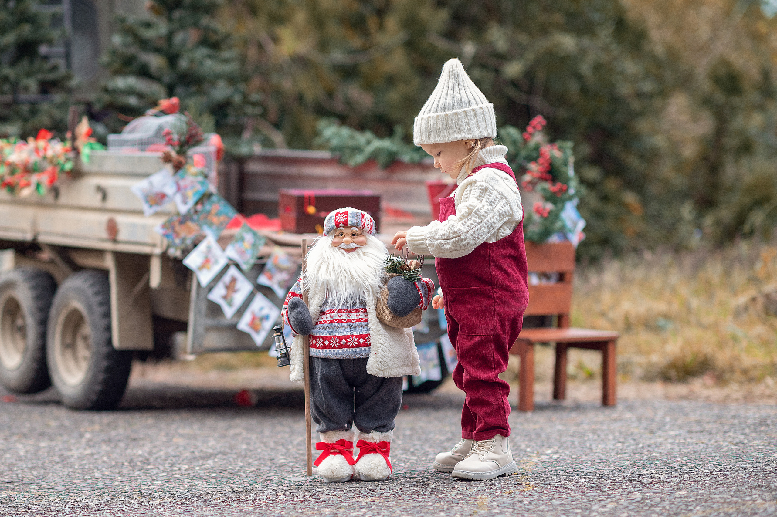 Новогодняя фотосессия. Детский фотограф Абхазия