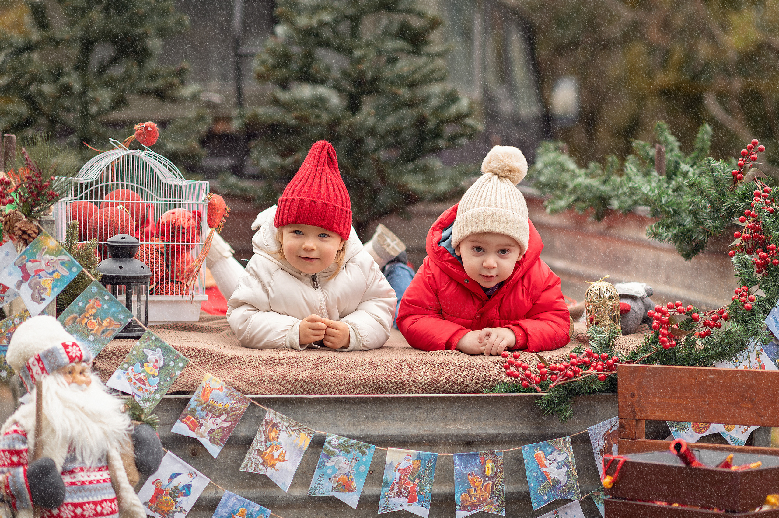 Новогодняя фотосессия. Детский фотограф Абхазия