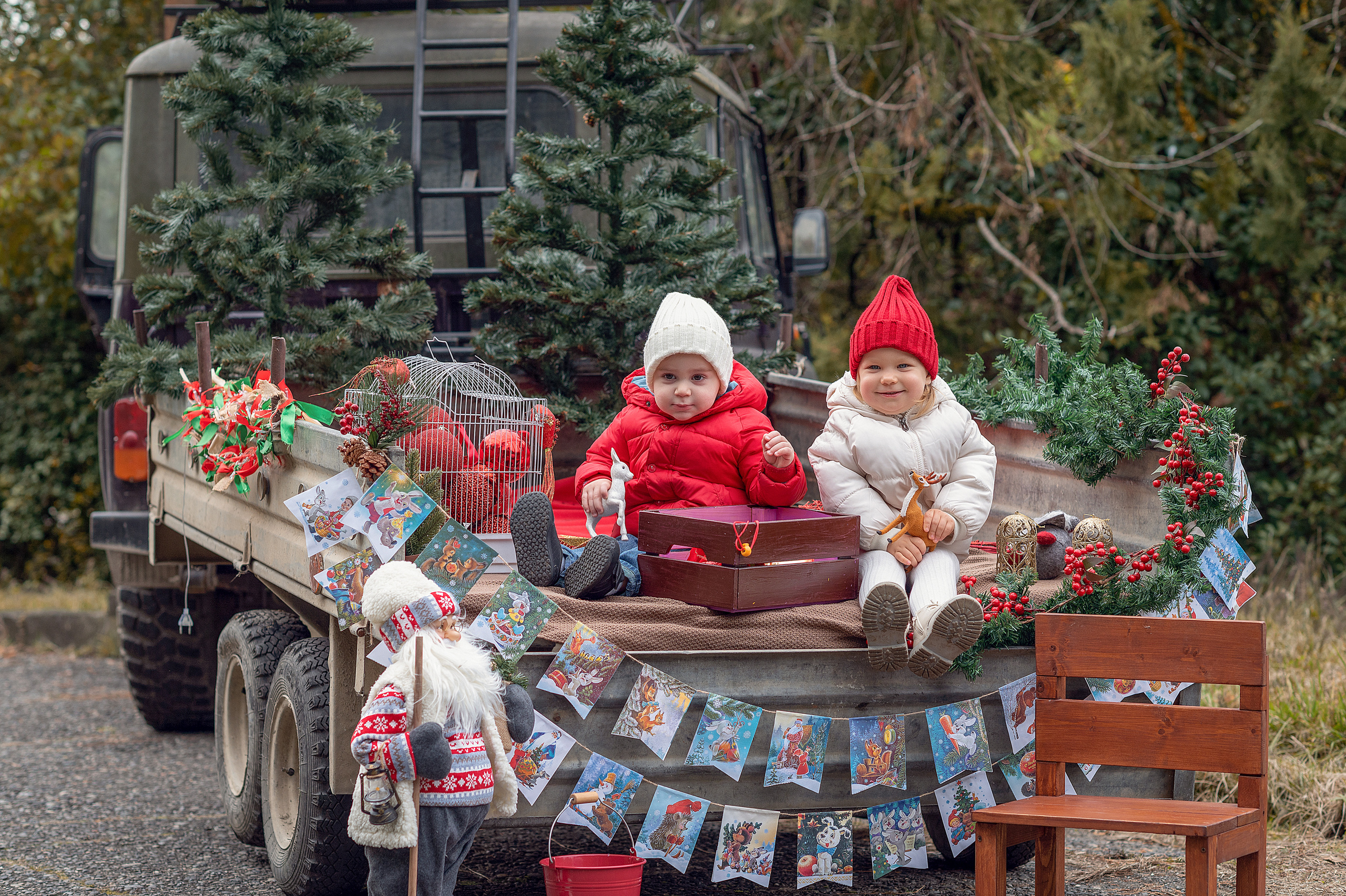Новогодняя фотосессия. Детский фотограф Абхазия