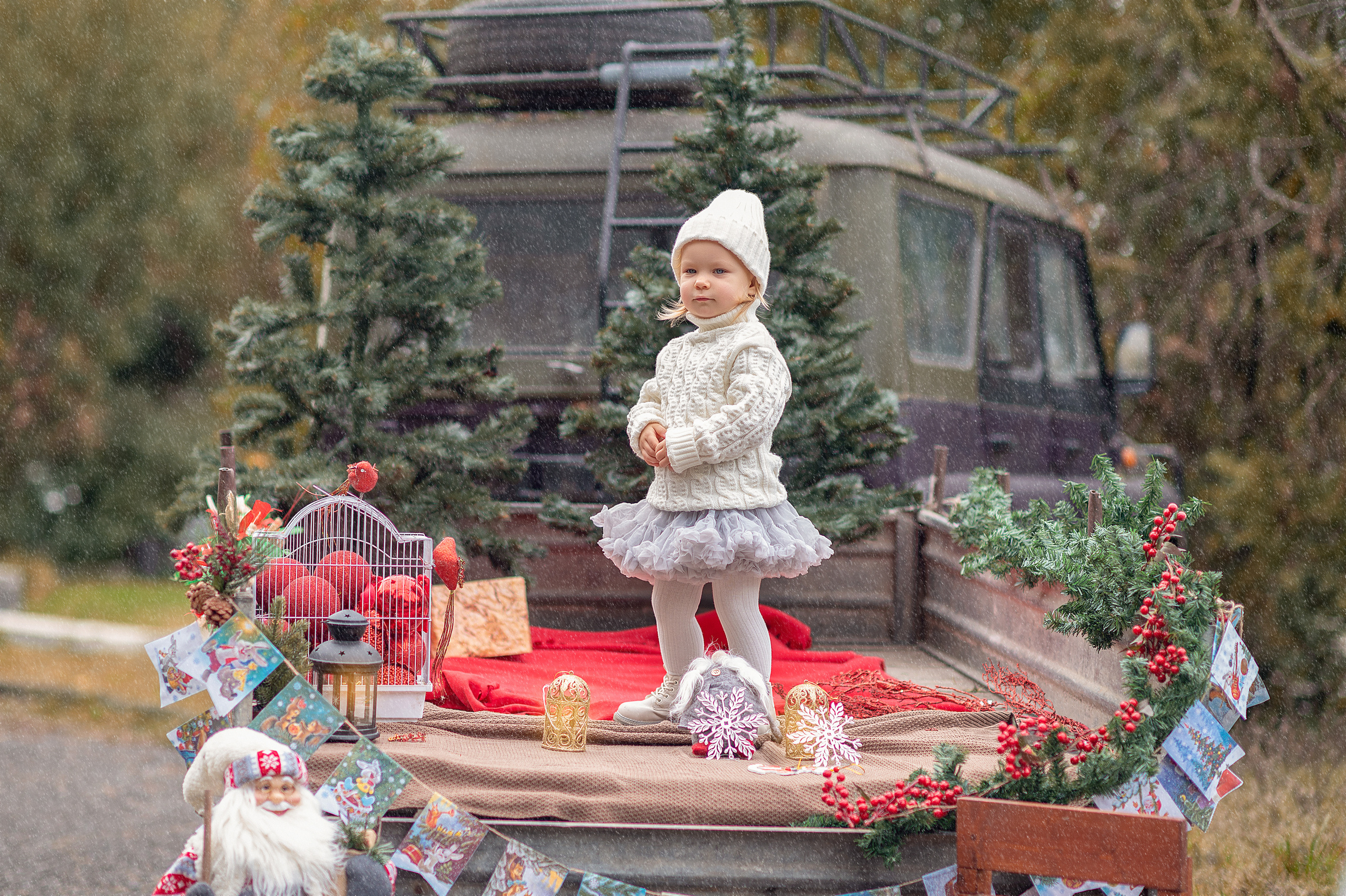 Новогодняя фотосессия. Детский фотограф Абхазия