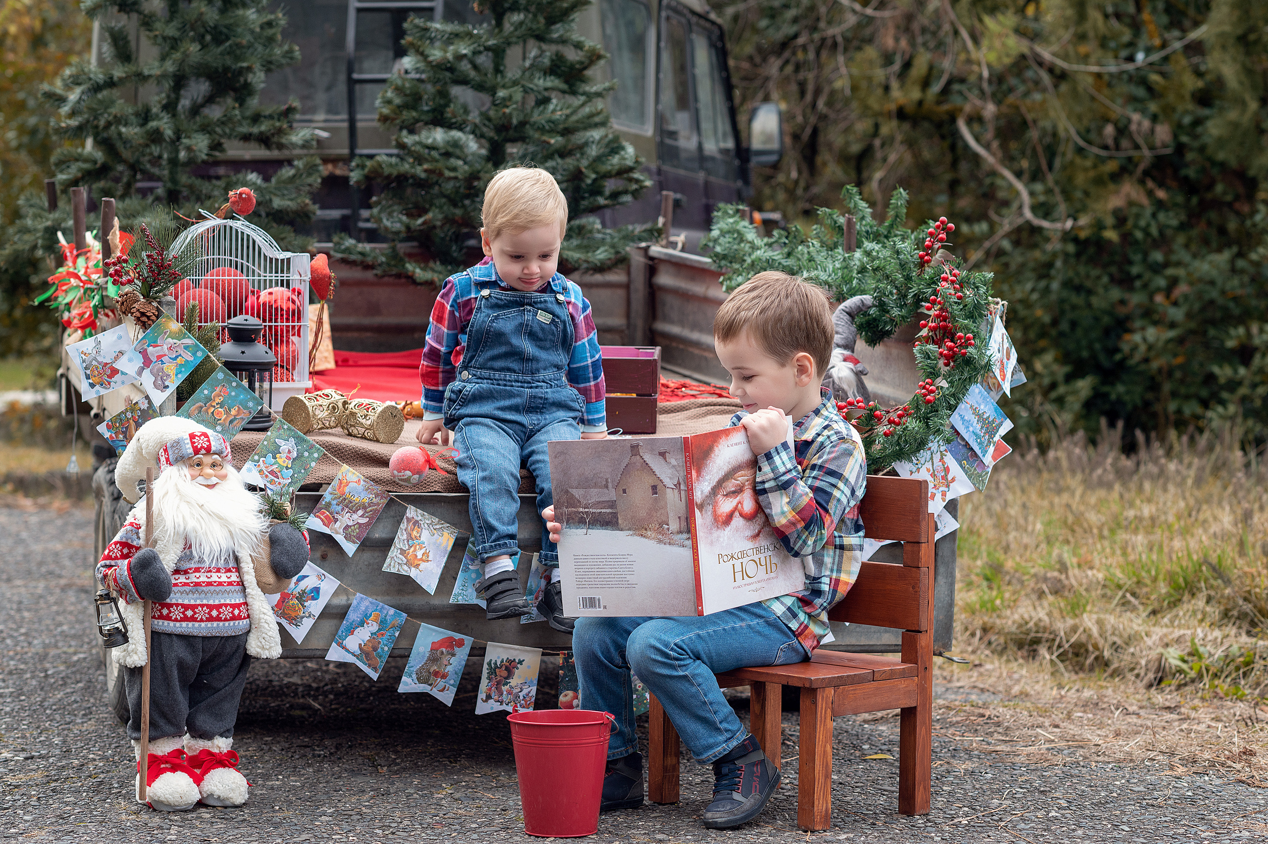 Новогодняя фотосессия. Детский фотограф Абхазия