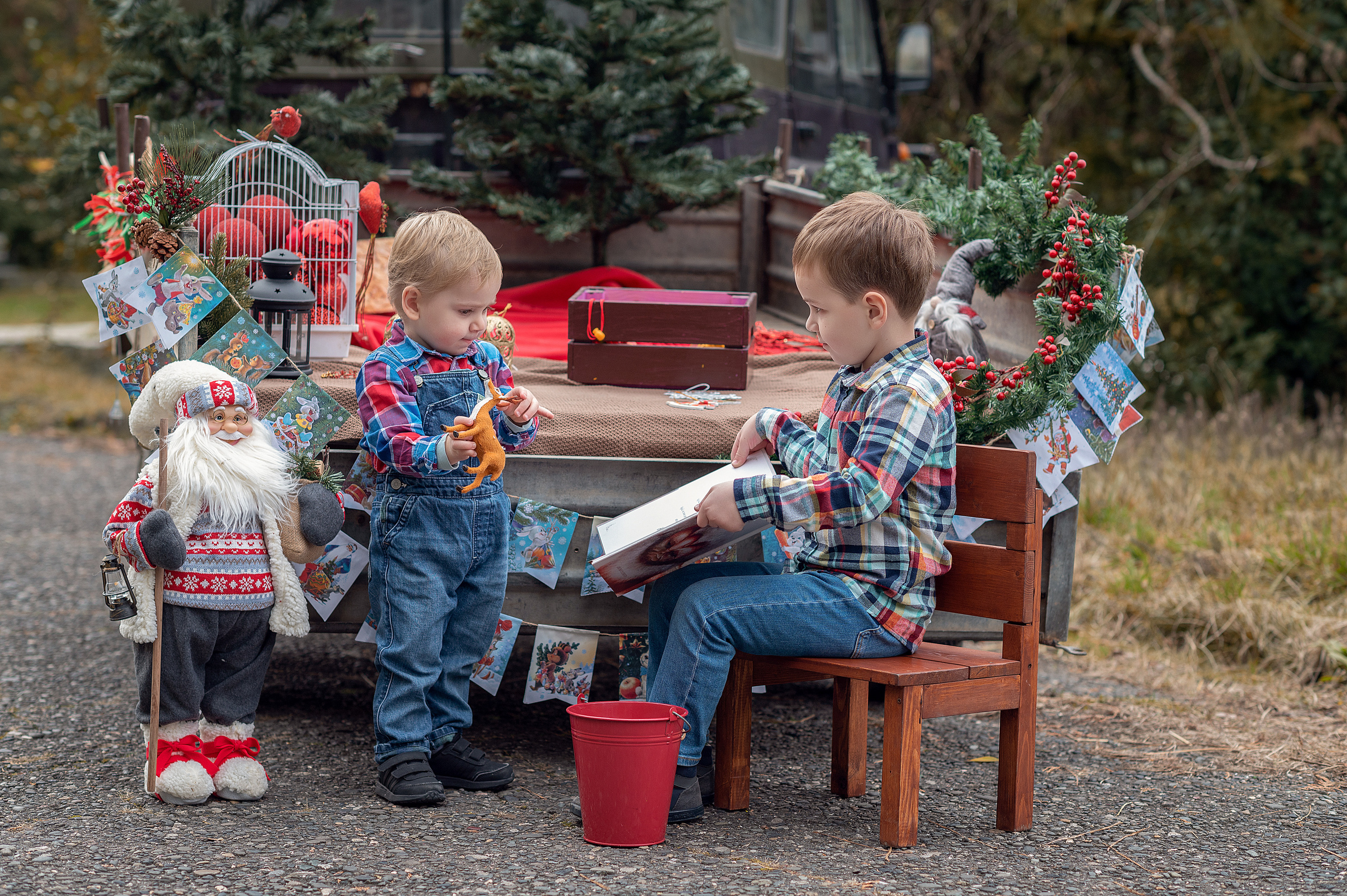 Новогодняя фотосессия. Детский фотограф Абхазия