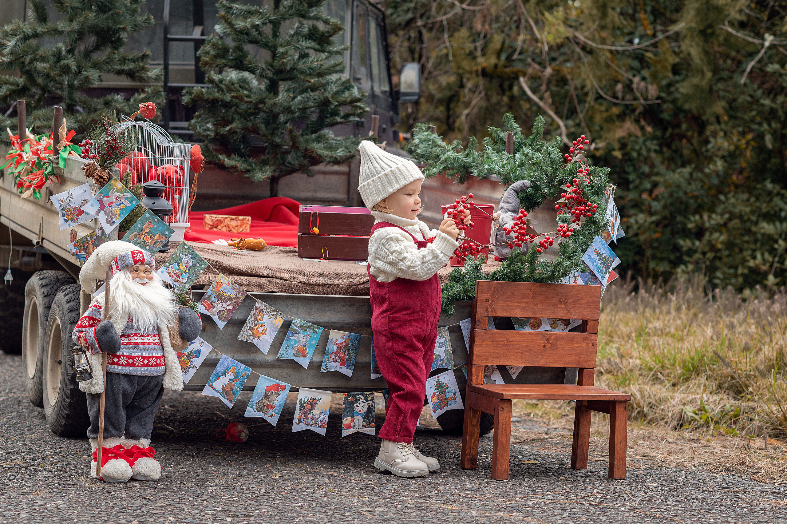 Новогодняя фотосессия. Детский фотограф Абхазия