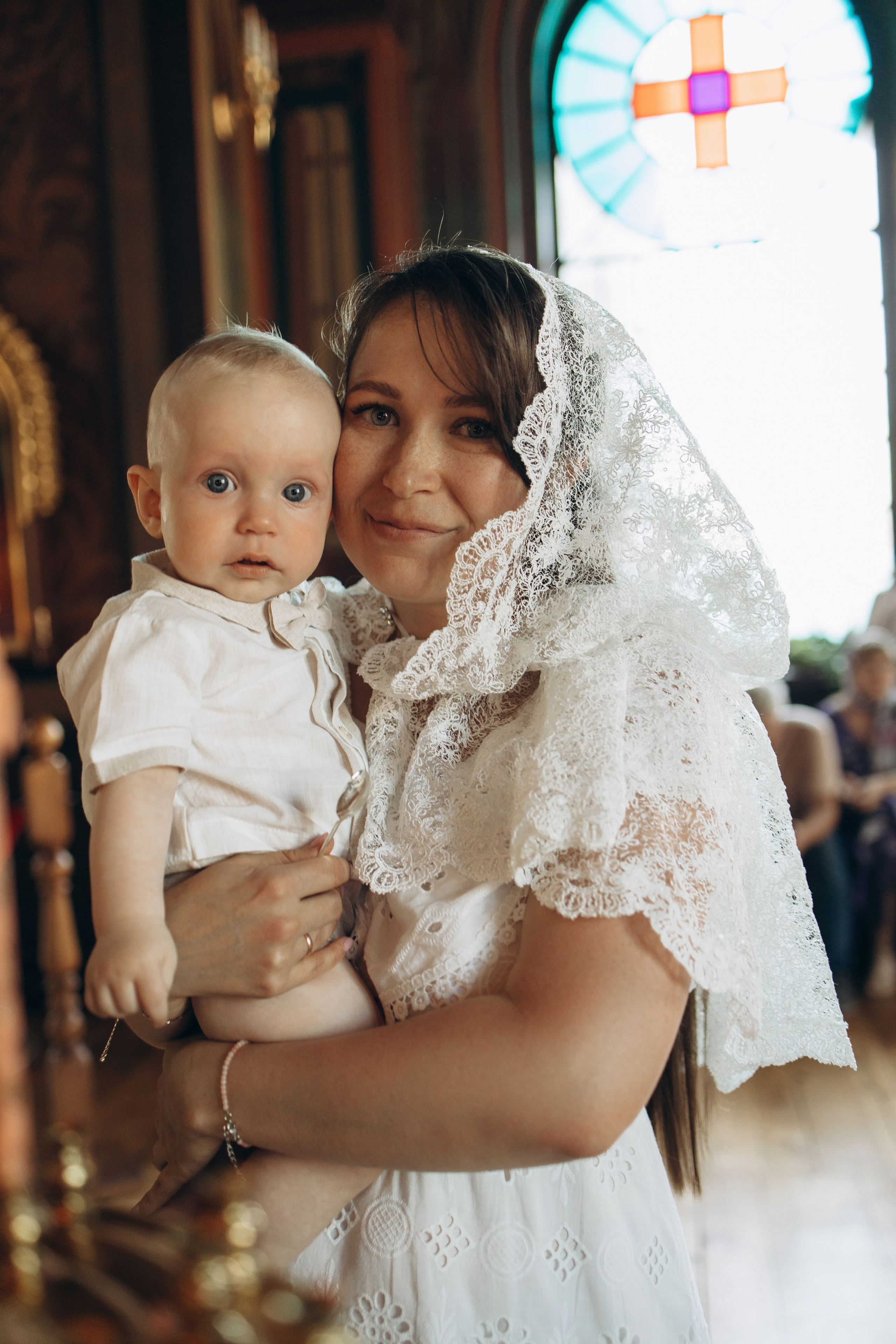 Двойное крещение Анны и Саши. Самый теплый фотограф в Краснодаре Рябоконь Ксения