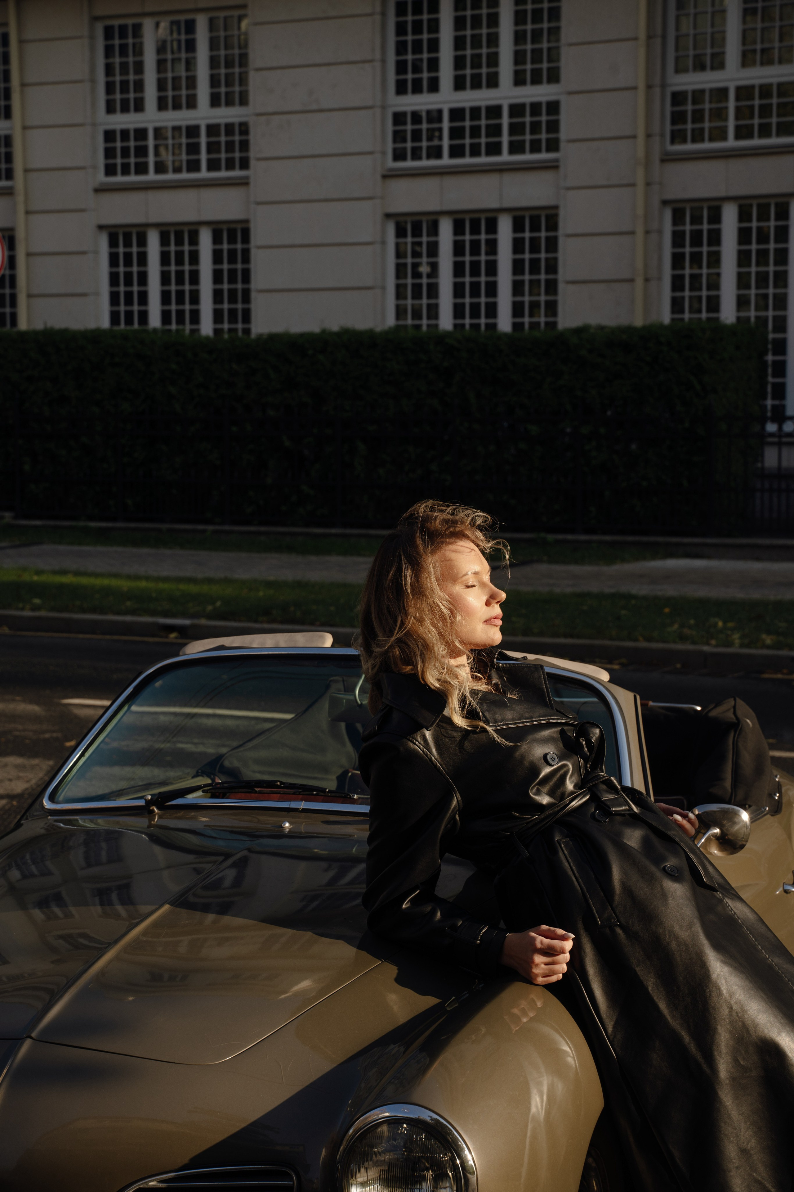 История с ретро кабриолетом. Портретный фотограф в Москве