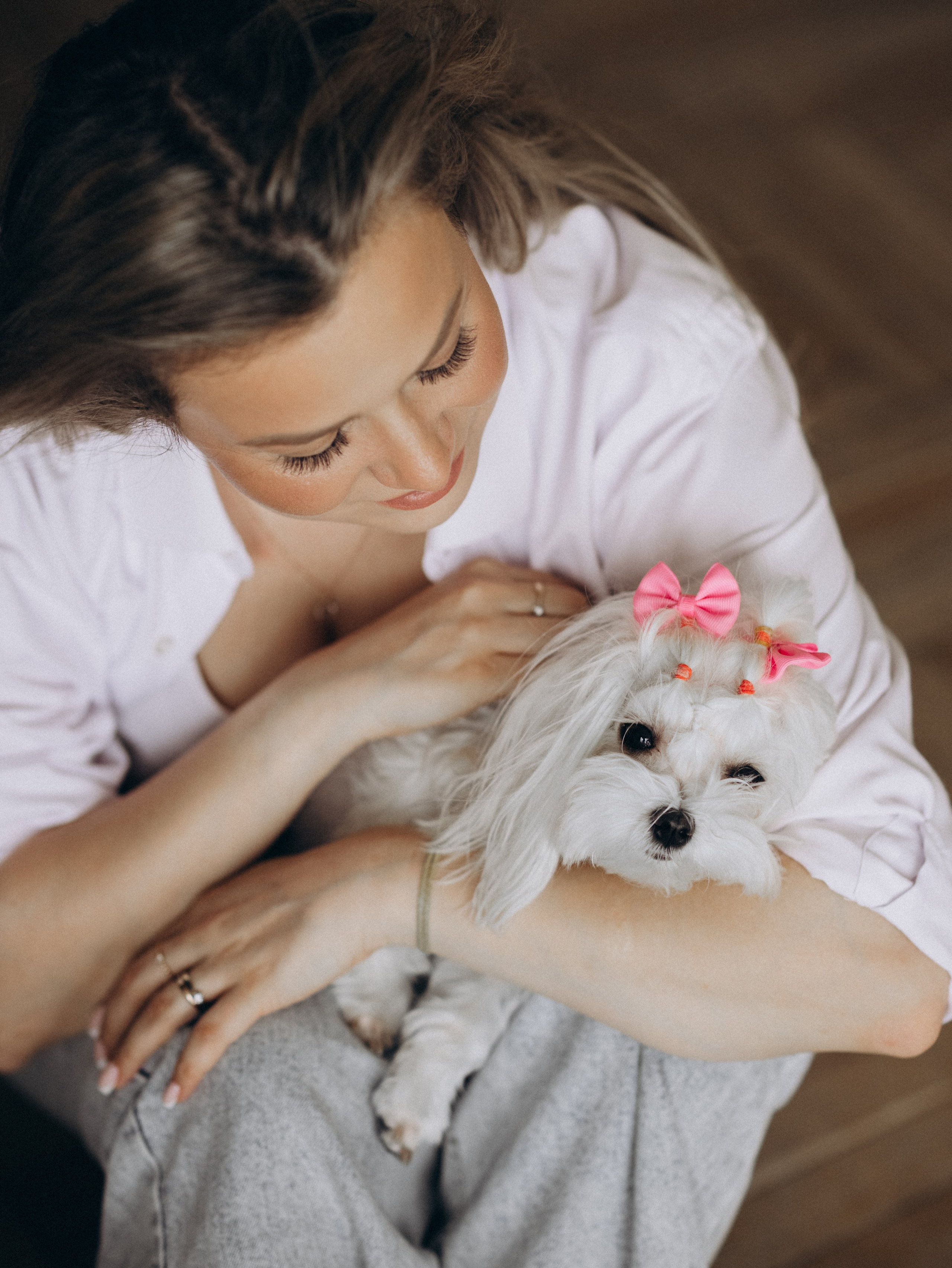 Мира и Таня. Фотограф-анималист в Москве Кириллова Татьяна