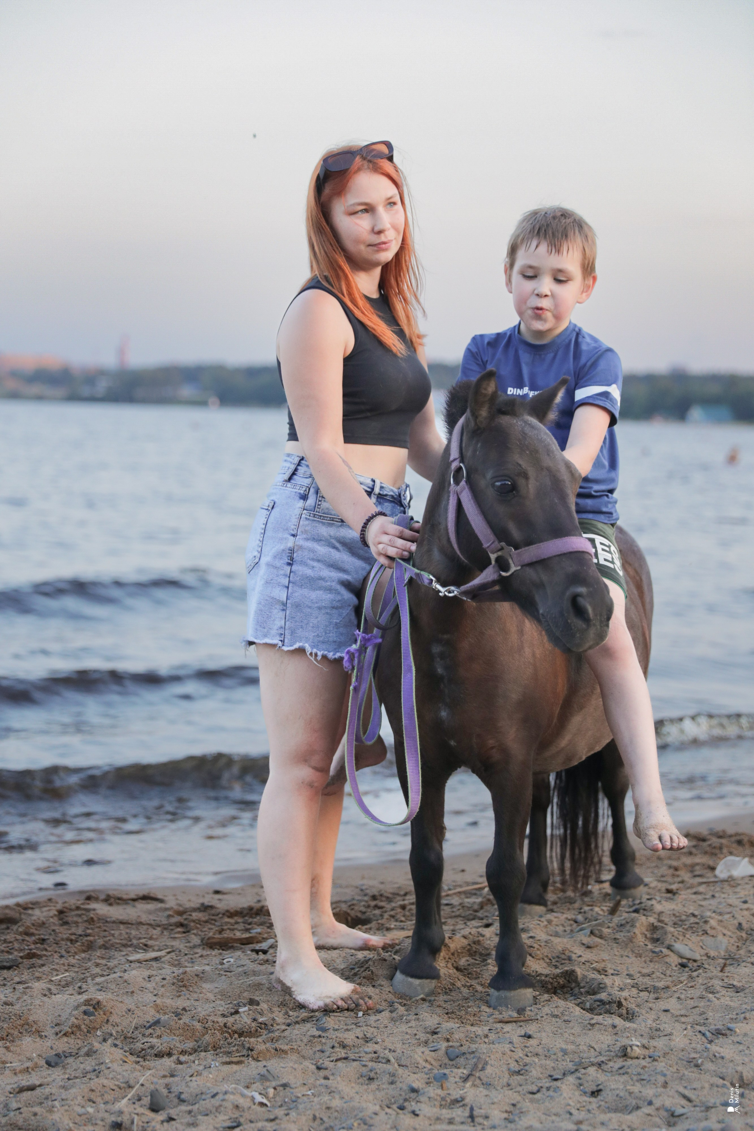 Фото с лошадьми. Портретный фотограф Денис Милютин
