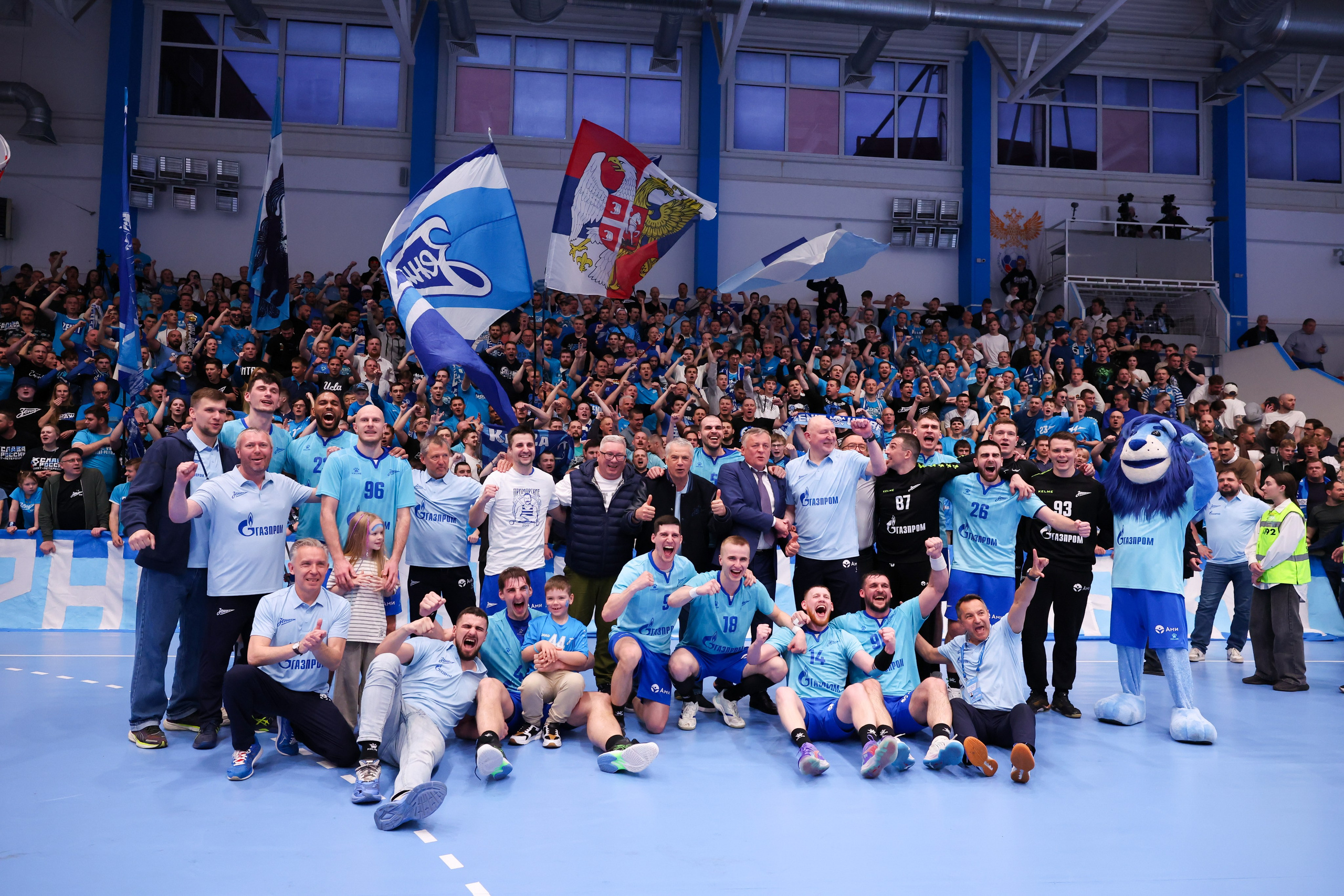 ГК Зенит — ГК ЦСКА финал ЧР2024/25 3 игра 28.05.2025. Спортивный и репортажный фотограф Антон Тереханов