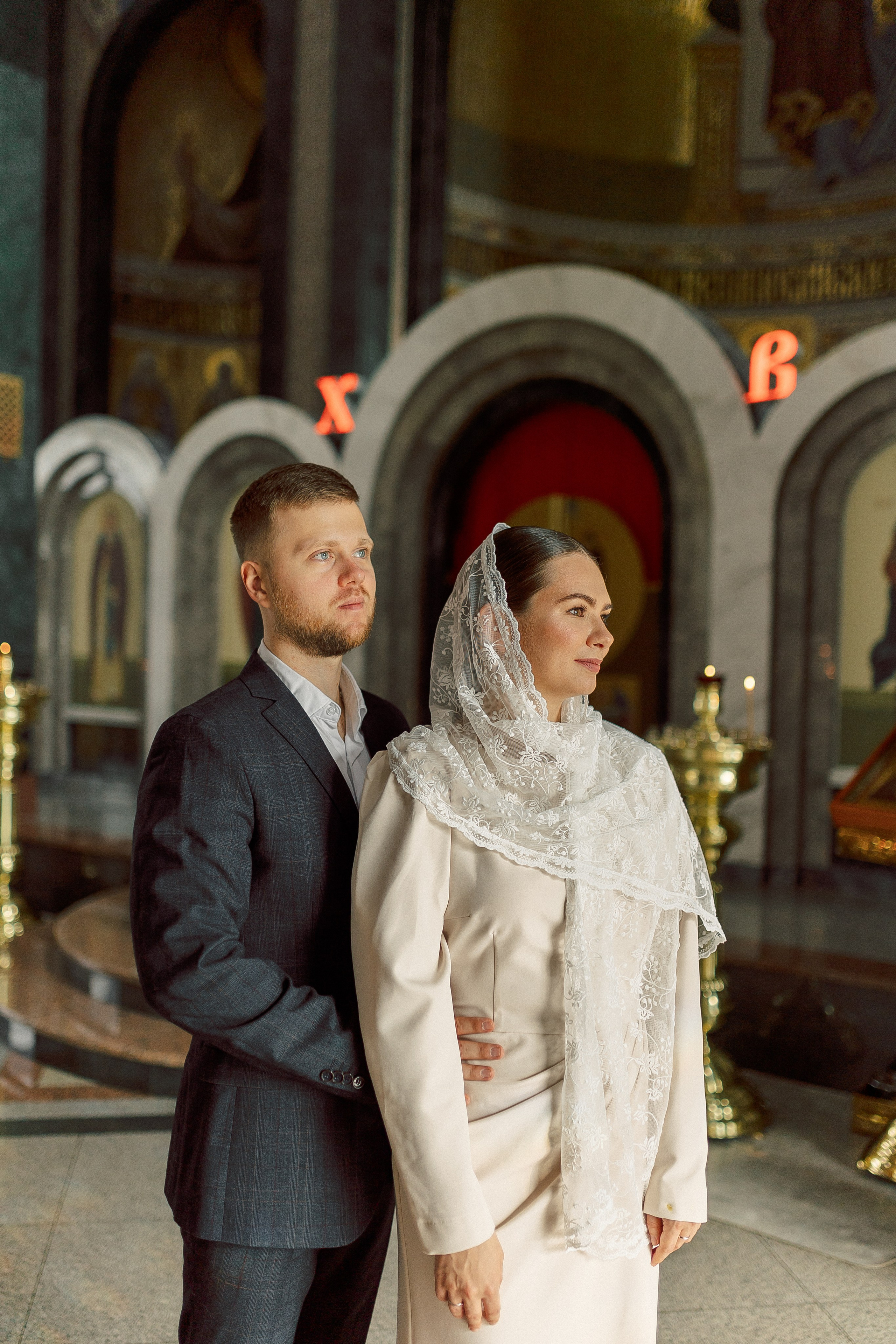 Венчание в храме Стефана Пермского. Семейный фотограф в Москве Анна Пожарская