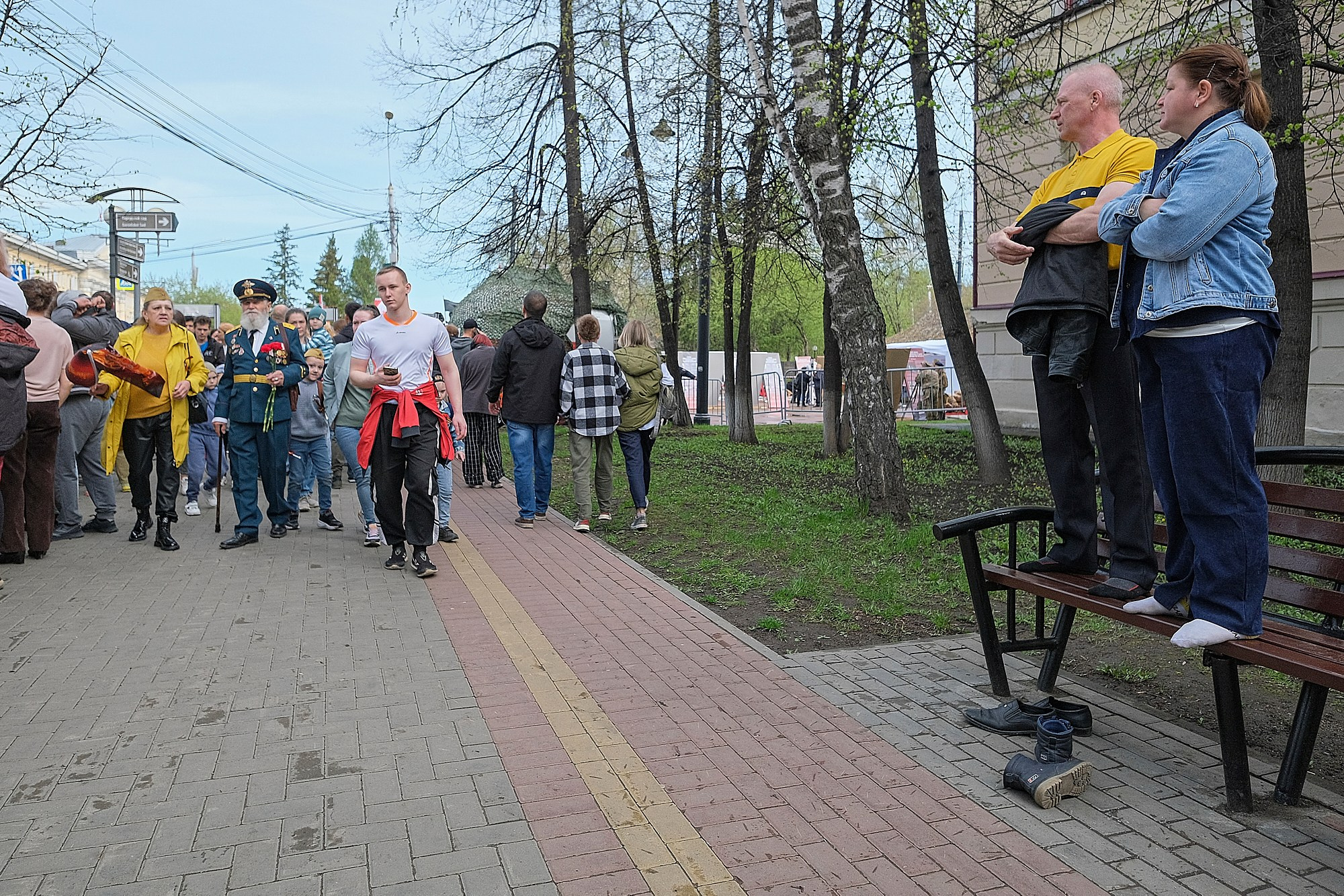 Никита Гольцов фотограф; День Победы; 9 Мая; День Победы в Томске; Репортажный фотограф в Томске;