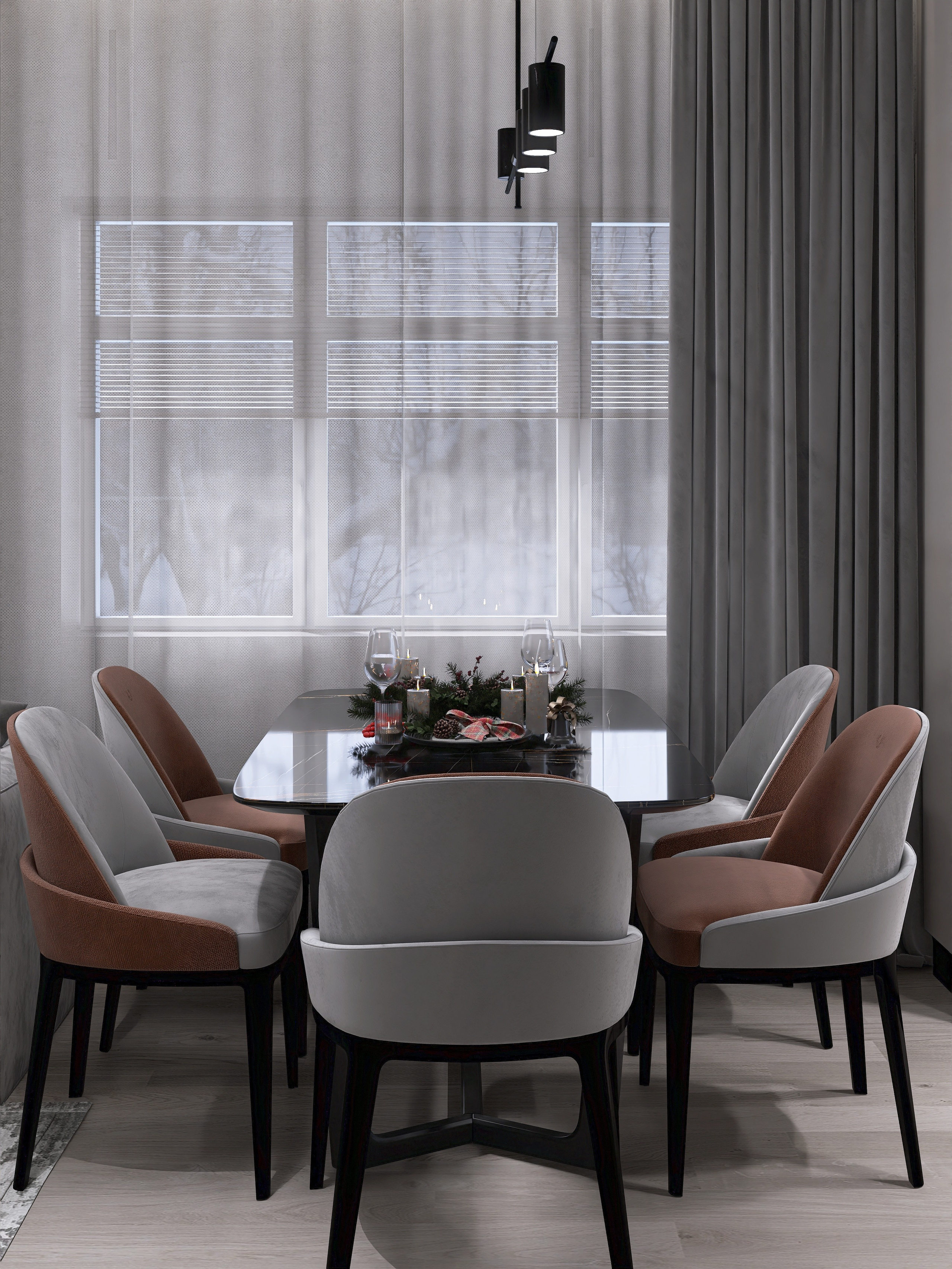 КП Гармония. Площадь 107 кв. м. Дизайнер интерьера в Новосибирске_Елена Сергеева