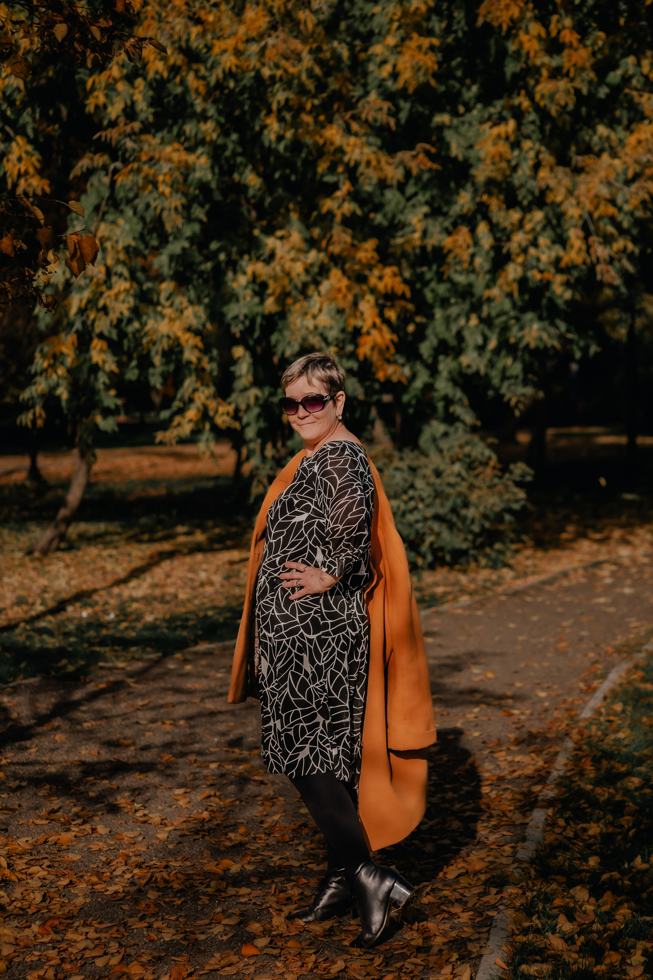 Ирина. Прогулка в осеннем парке. Фотограф Регина Крикунова г. Красноярск