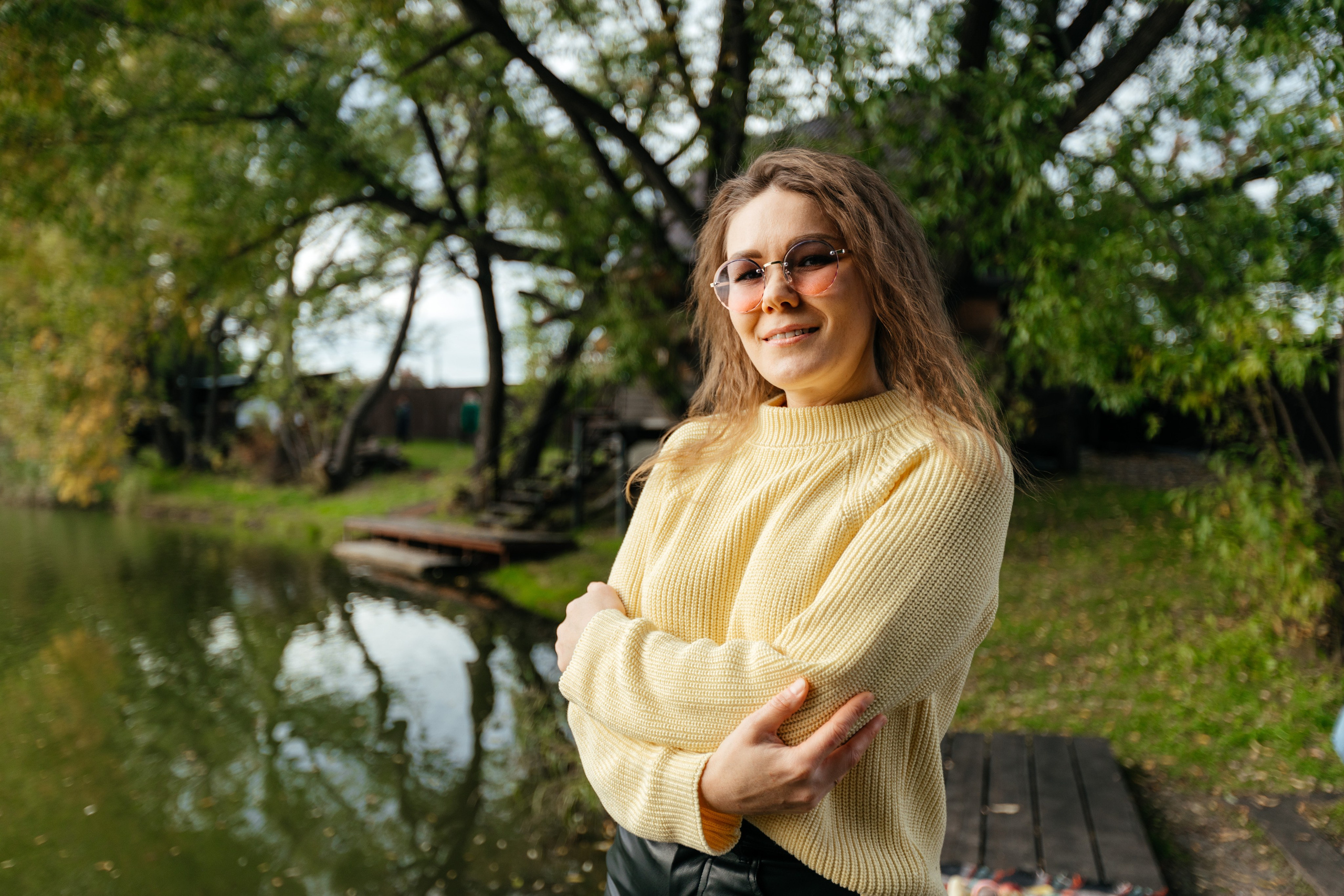 Осеняя на озере. Фотограф в Барнауле Ирина Чикалова