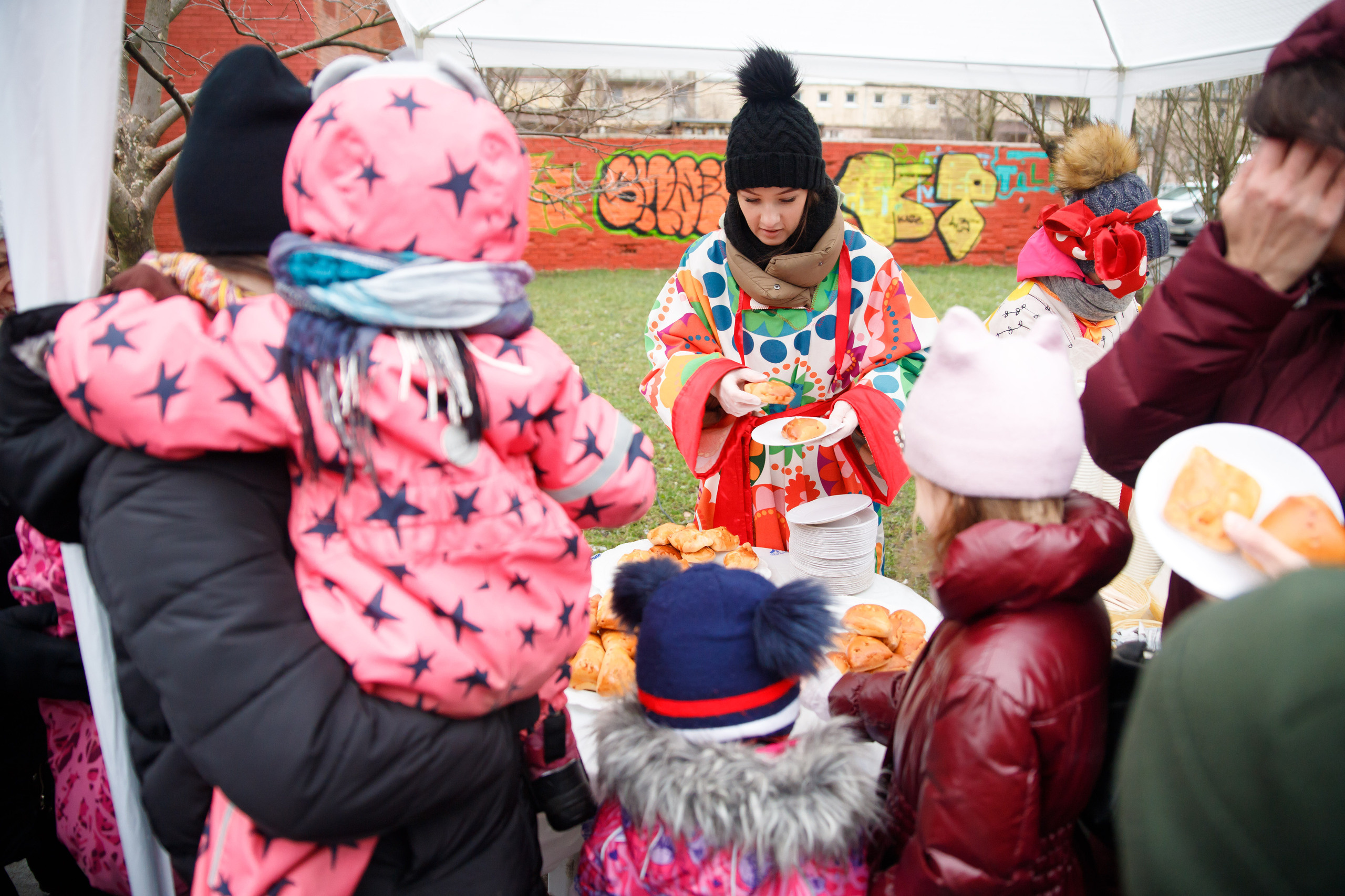 Встреча Рождества в Невском р-не г. СПб. Портретный и репортажный фотограф Марина Кузьмина