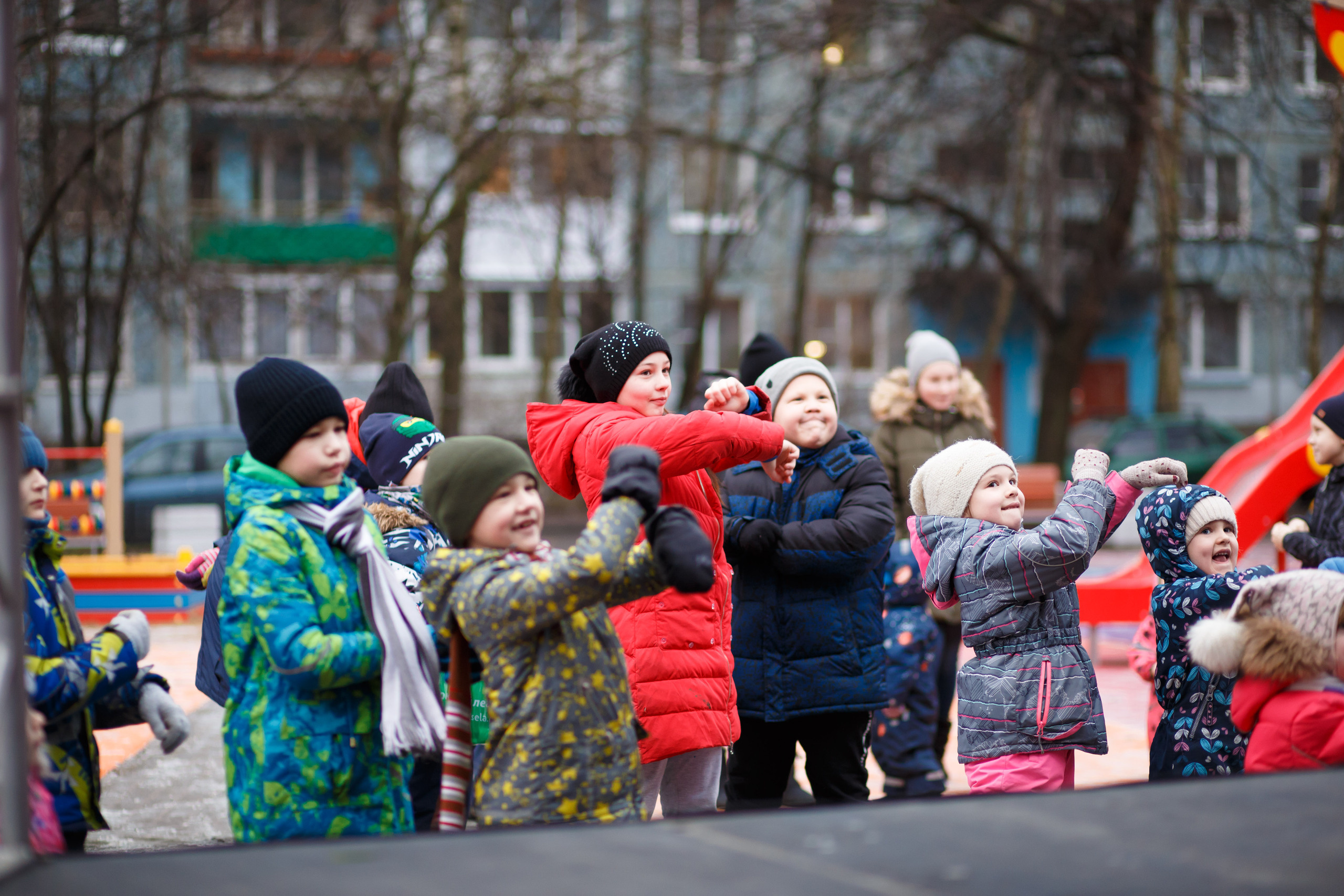 Встреча Рождества в Невском р-не г. СПб. Портретный и репортажный фотограф Марина Кузьмина