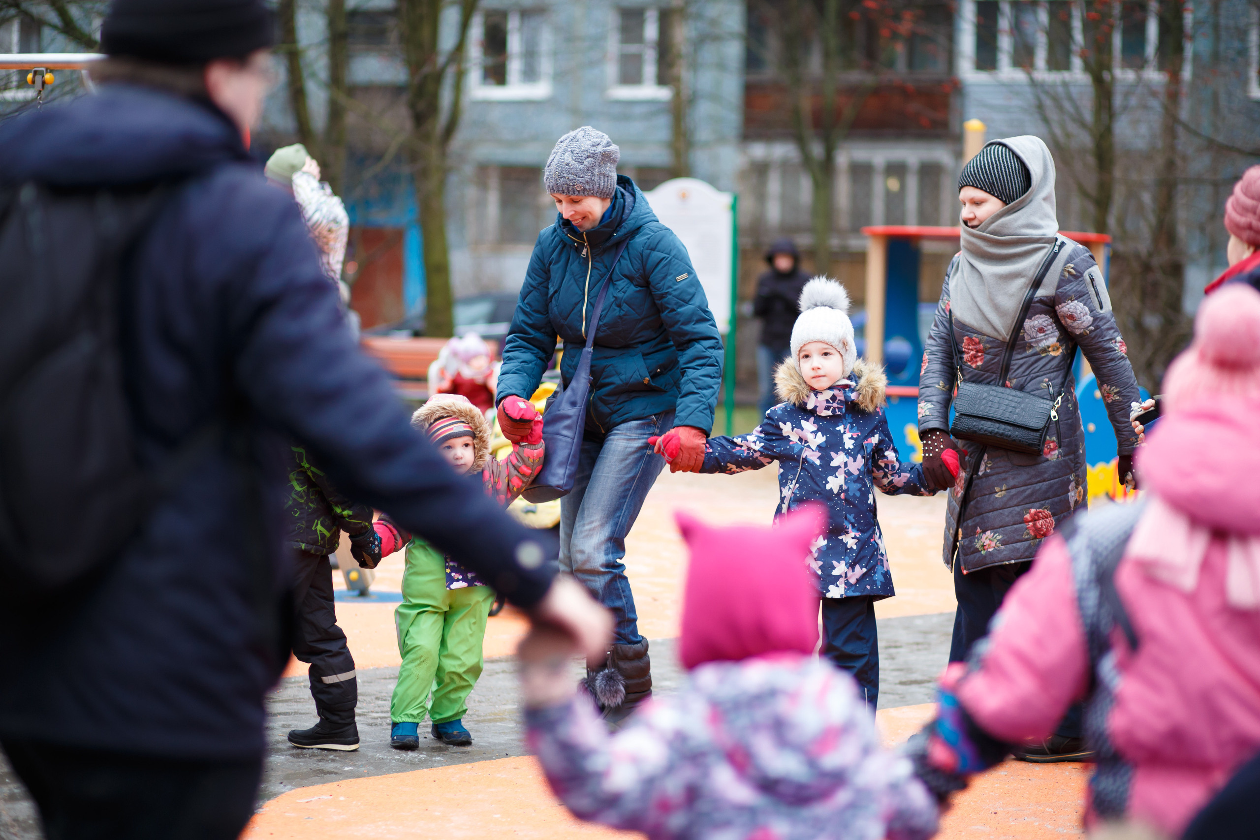 Встреча Рождества в Невском р-не г. СПб. Портретный и репортажный фотограф Марина Кузьмина