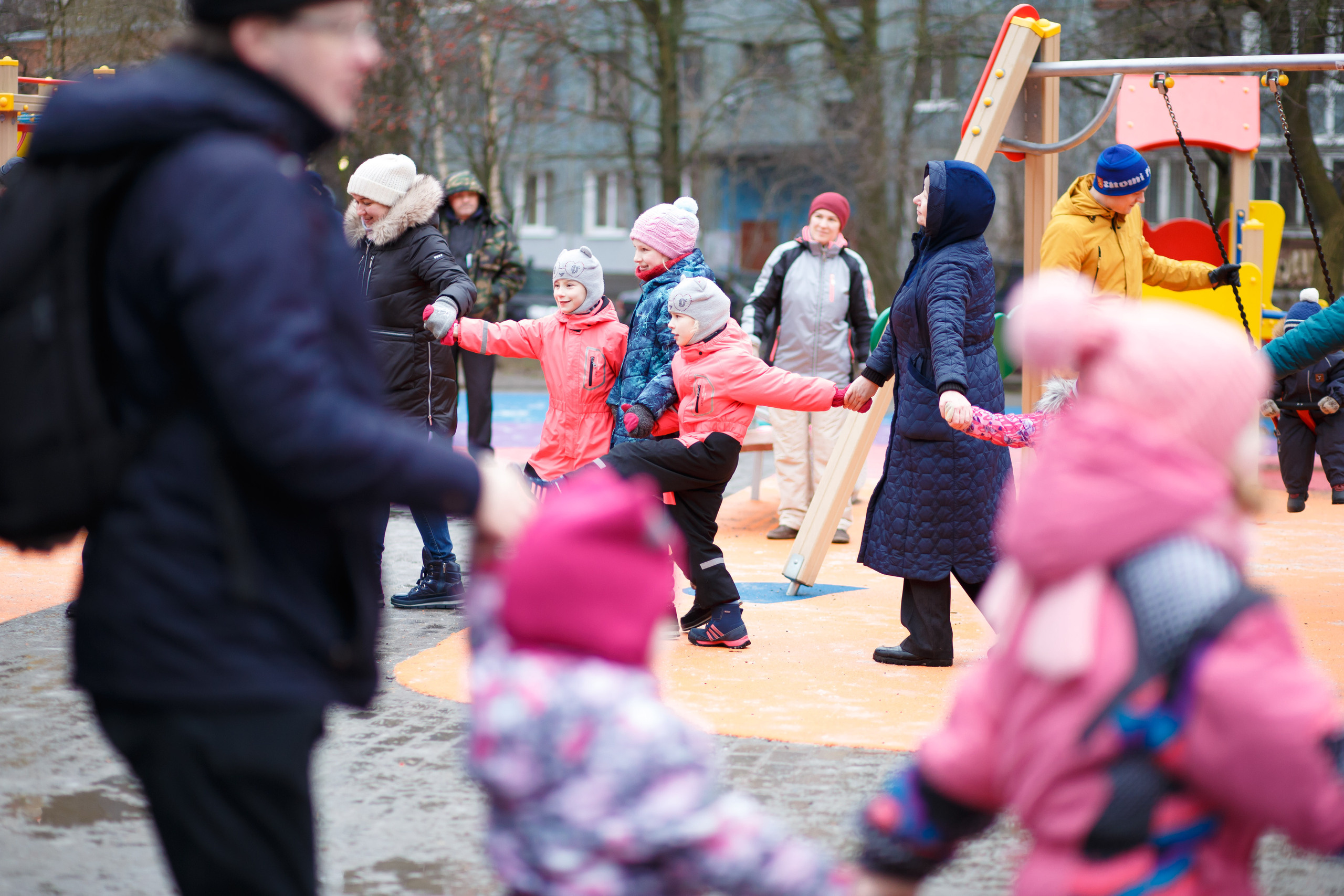 Встреча Рождества в Невском р-не г. СПб. Портретный и репортажный фотограф Марина Кузьмина