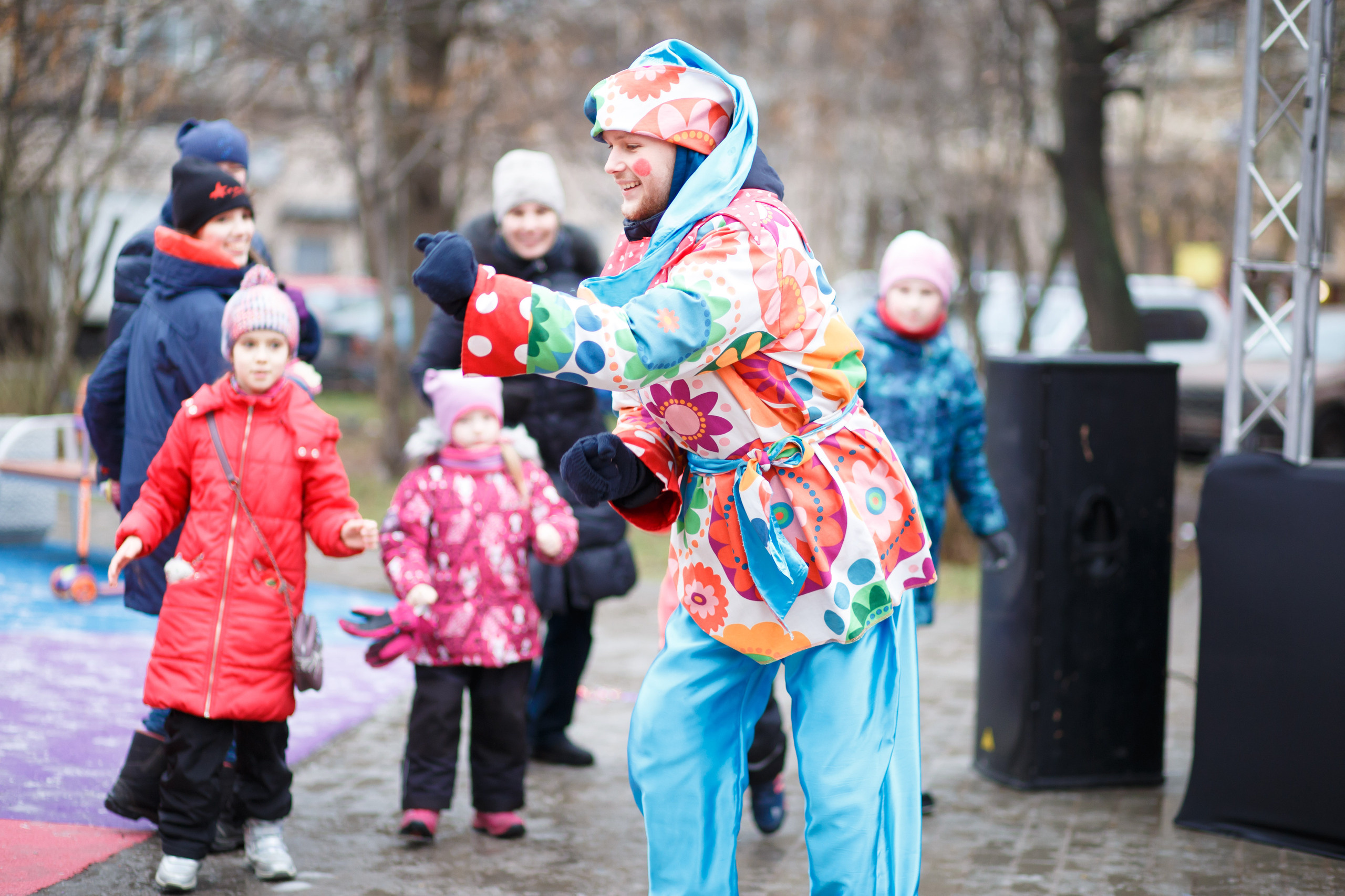Встреча Рождества в Невском р-не г. СПб. Портретный и репортажный фотограф Марина Кузьмина