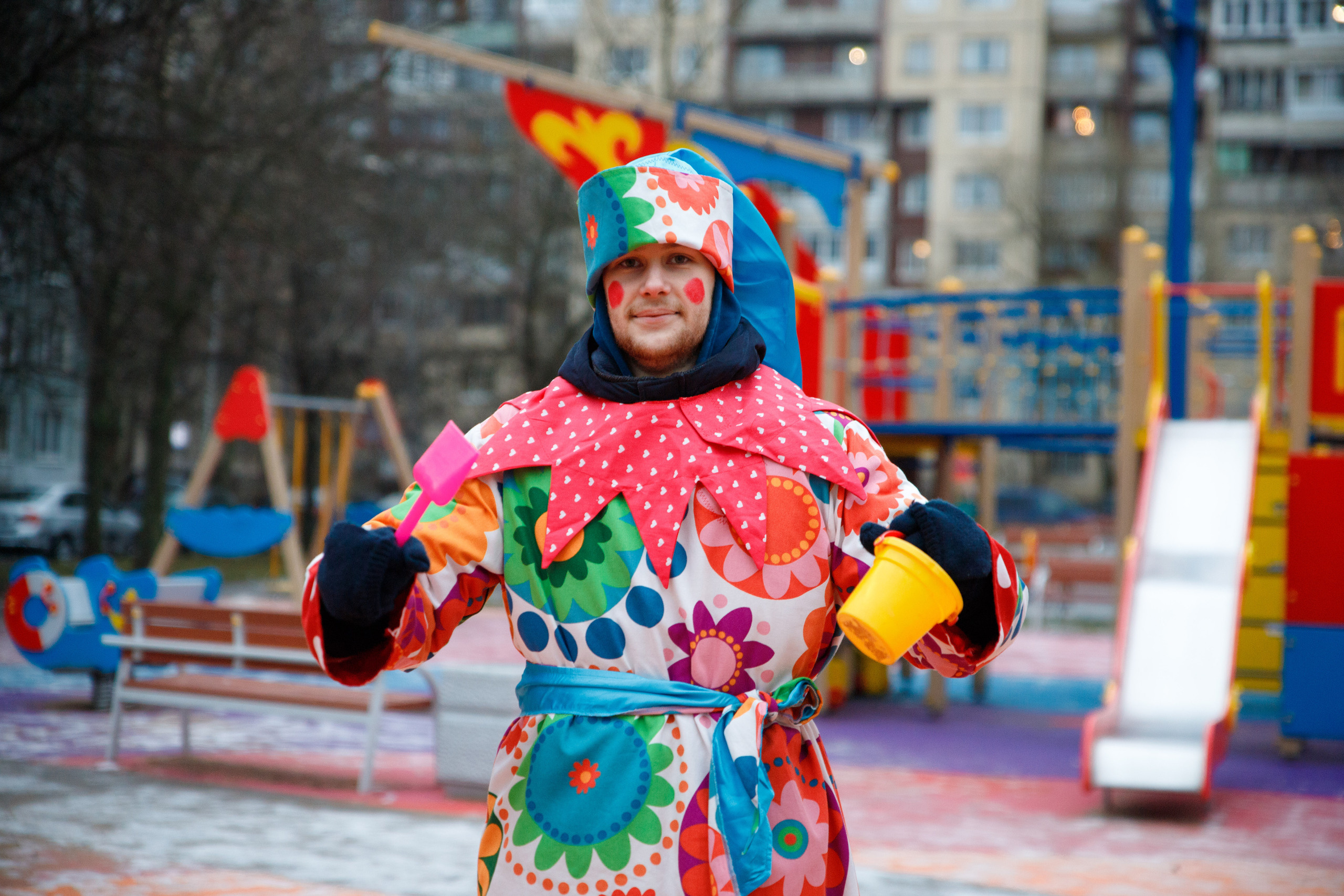 Встреча Рождества в Невском р-не г. СПб. Портретный и репортажный фотограф Марина Кузьмина