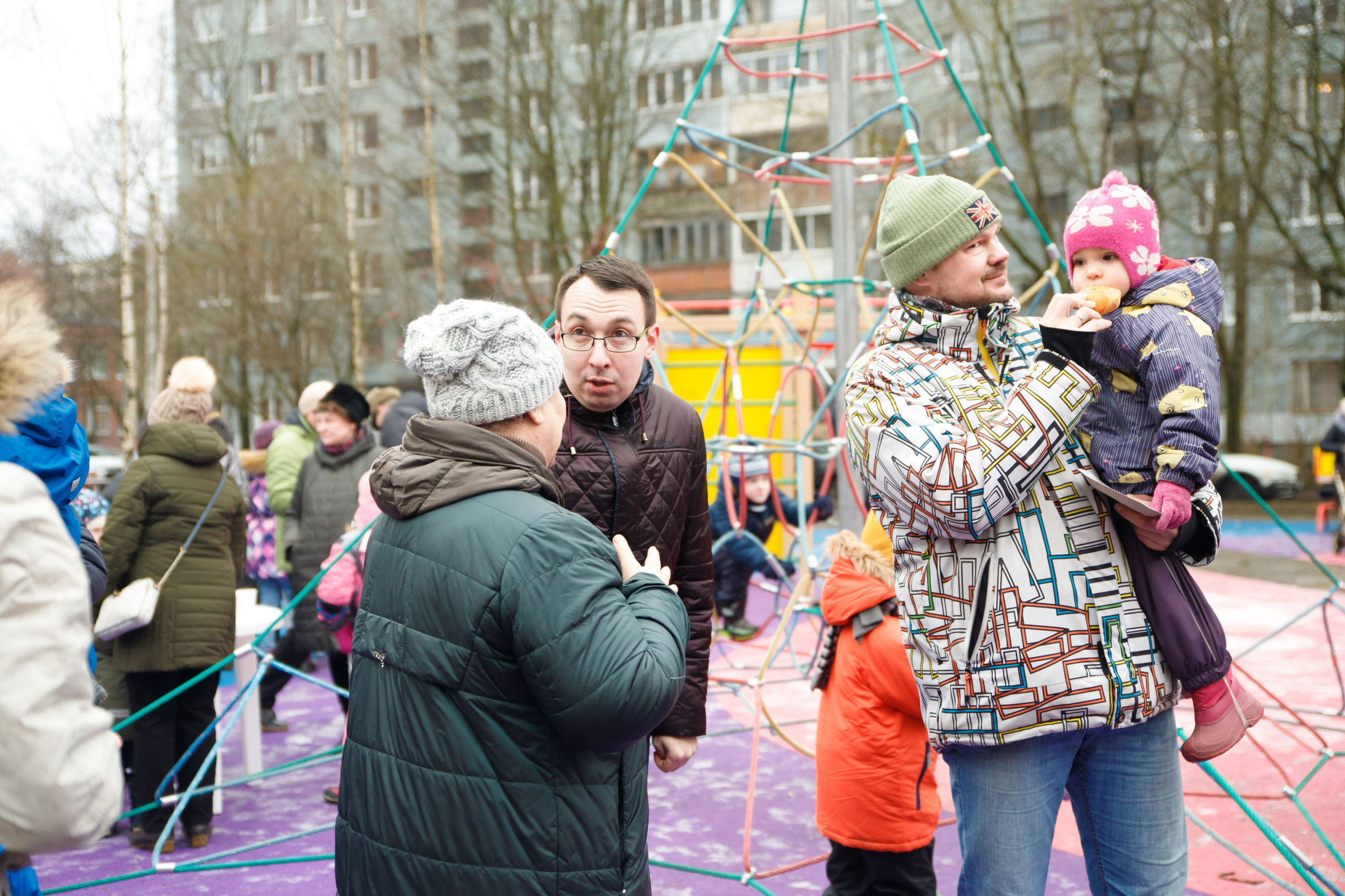 Встреча Рождества в Невском р-не г. СПб. Портретный и репортажный фотограф Марина Кузьмина