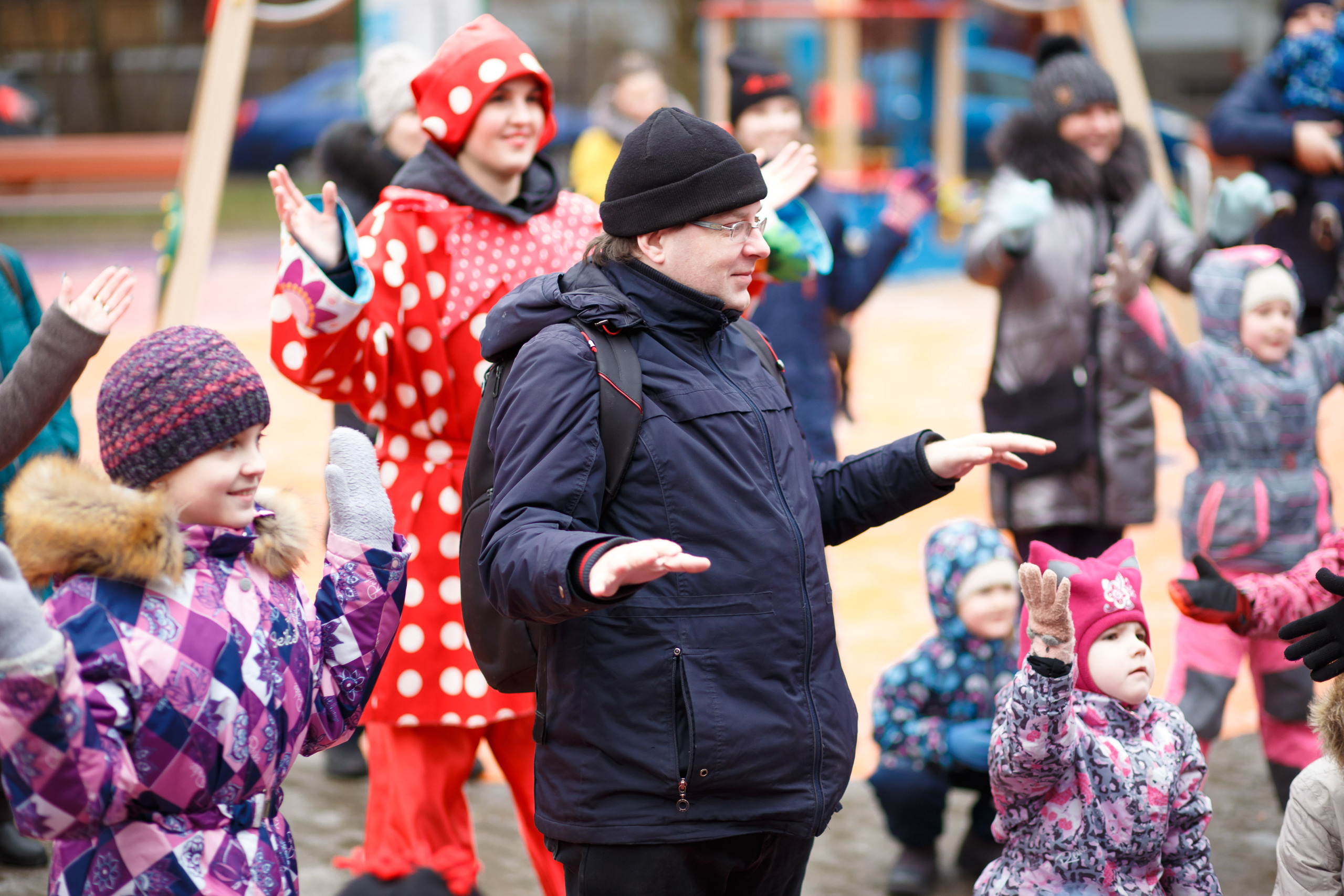 Встреча Рождества в Невском р-не г. СПб. Портретный и репортажный фотограф Марина Кузьмина