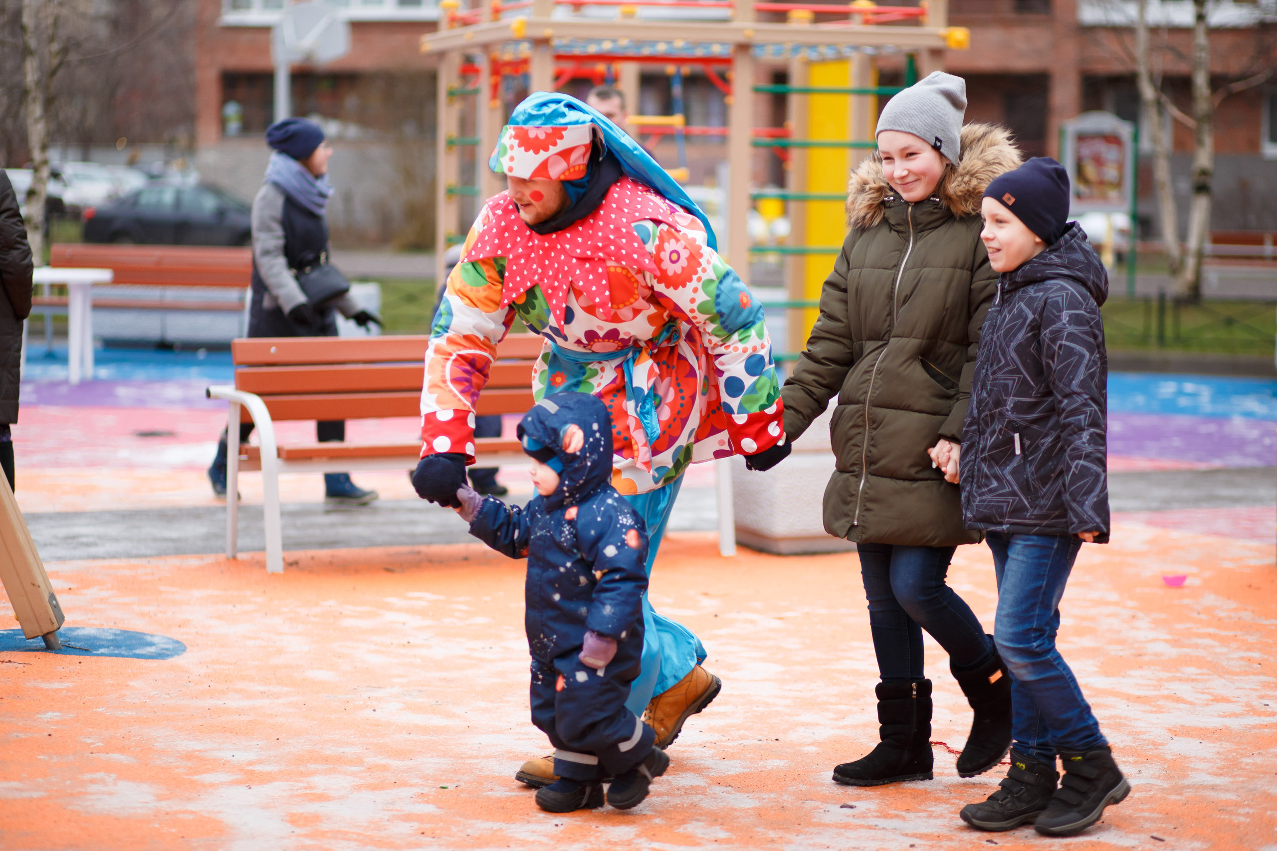 Встреча Рождества в Невском р-не г. СПб. Портретный и репортажный фотограф Марина Кузьмина