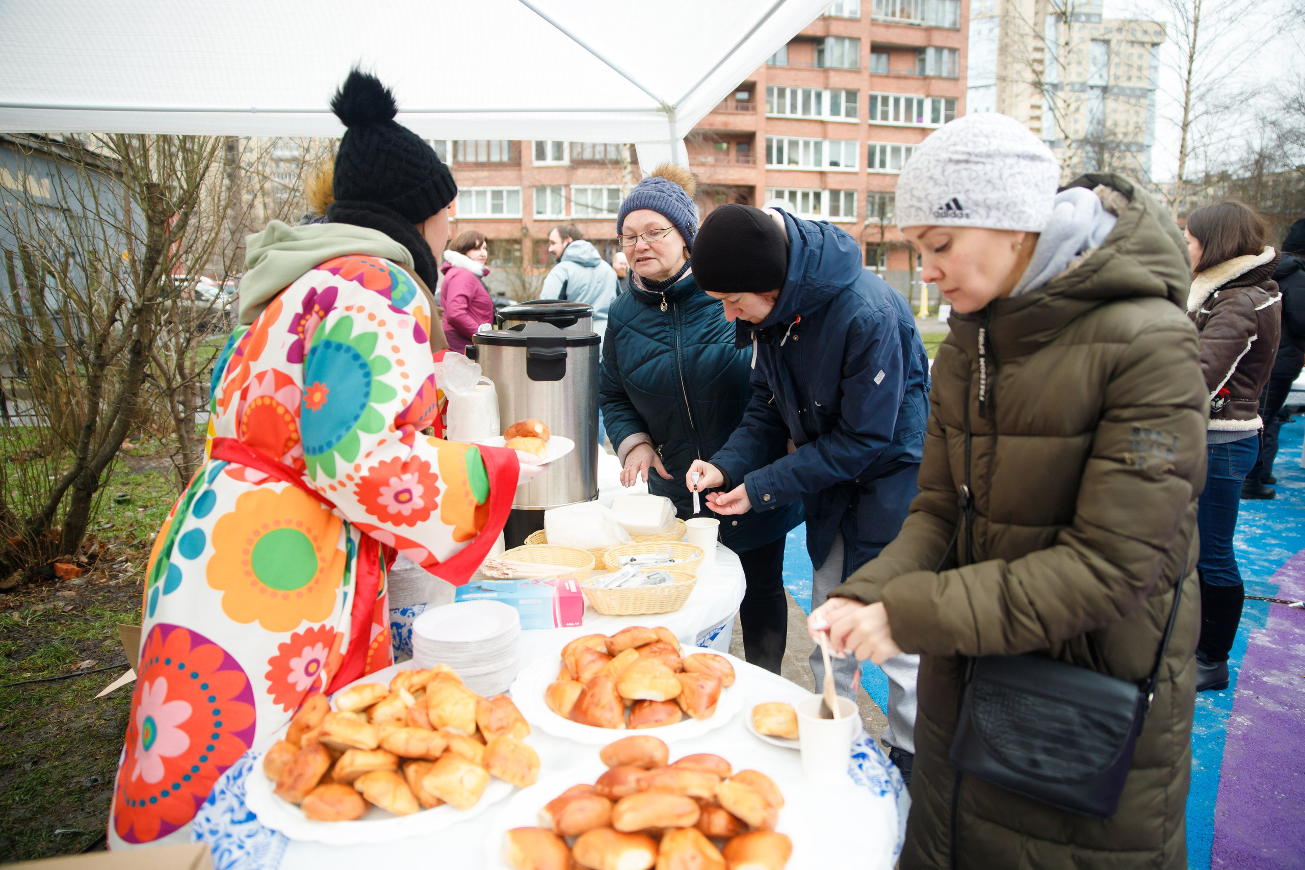 Встреча Рождества в Невском р-не г. СПб. Портретный и репортажный фотограф Марина Кузьмина