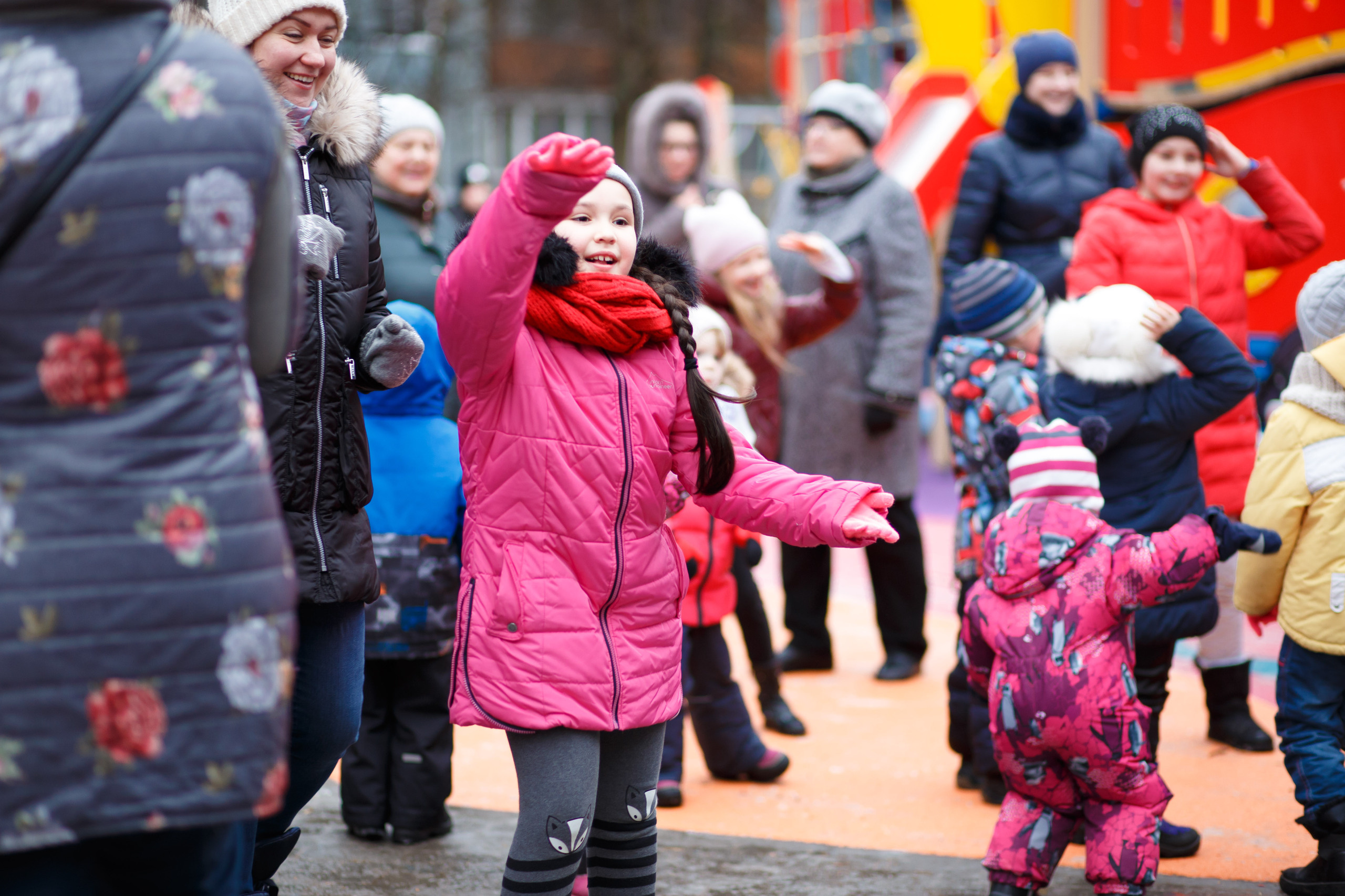 Встреча Рождества в Невском р-не г. СПб. Портретный и репортажный фотограф Марина Кузьмина