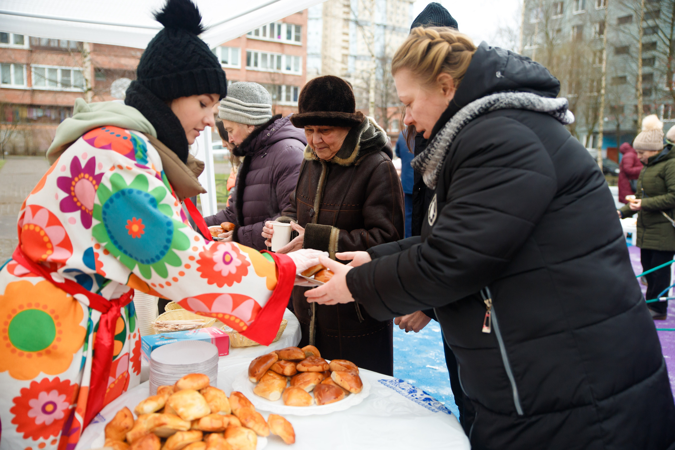 Встреча Рождества в Невском р-не г. СПб. Портретный и репортажный фотограф Марина Кузьмина