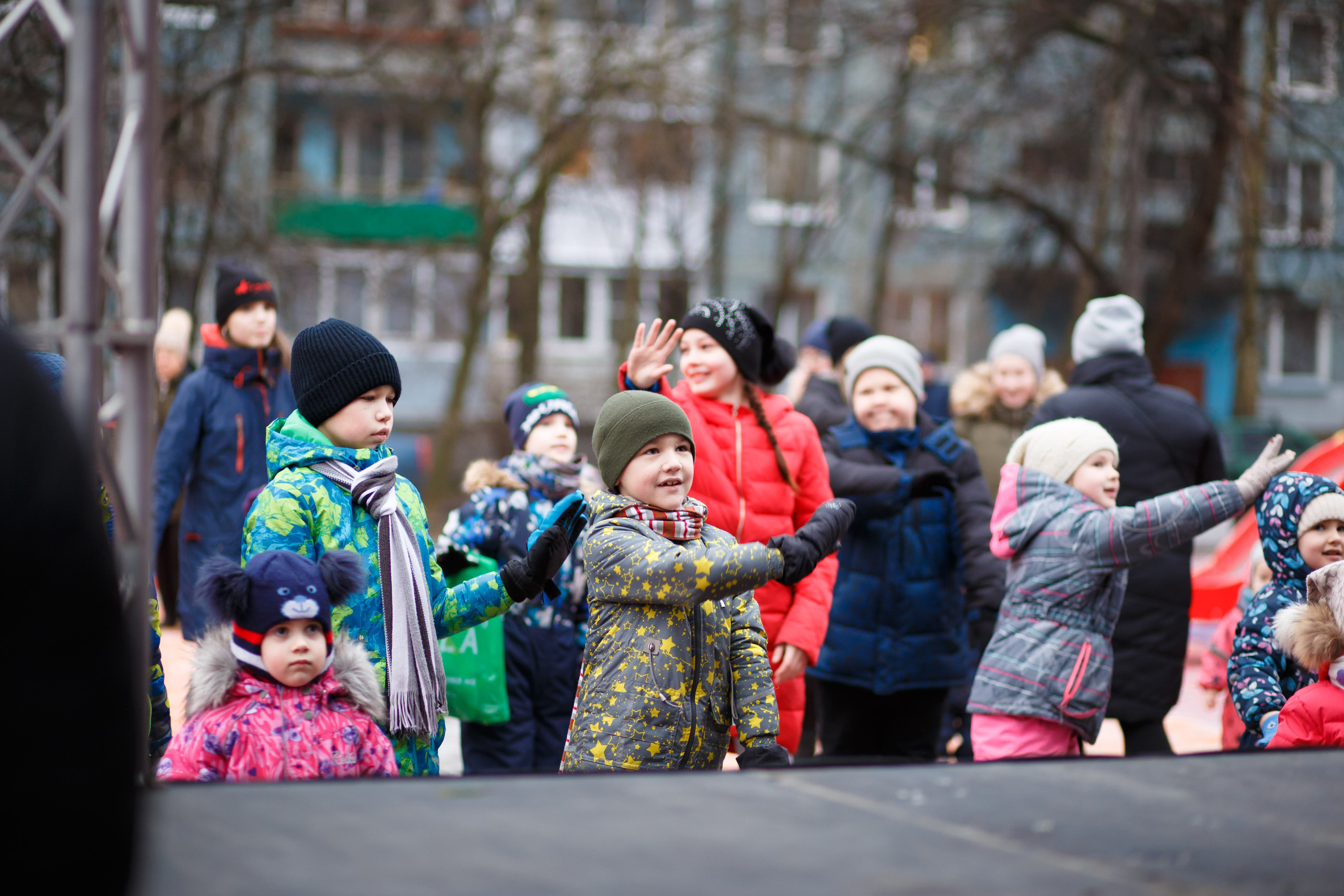 Встреча Рождества в Невском р-не г. СПб. Портретный и репортажный фотограф Марина Кузьмина