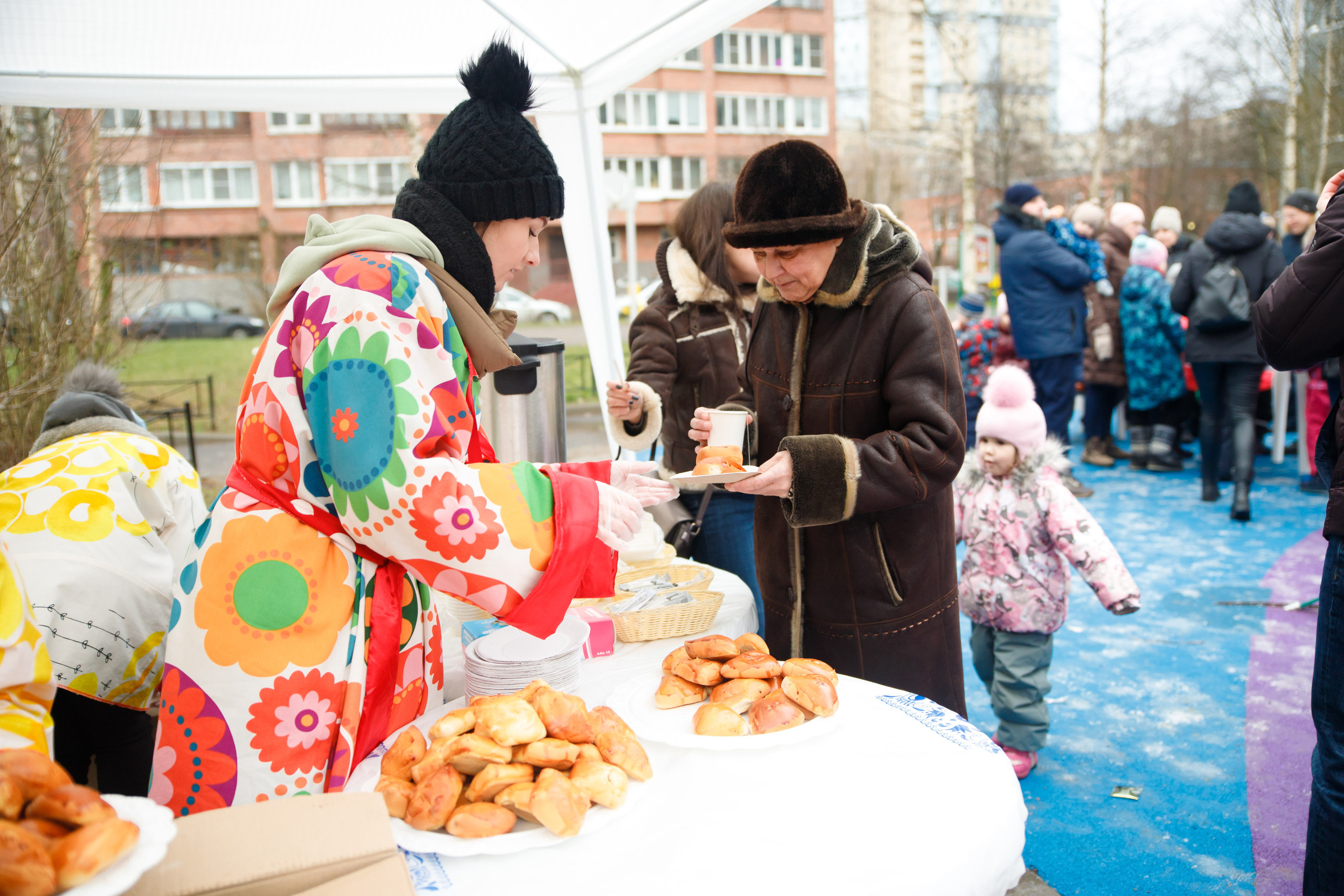 Встреча Рождества в Невском р-не г. СПб. Портретный и репортажный фотограф Марина Кузьмина