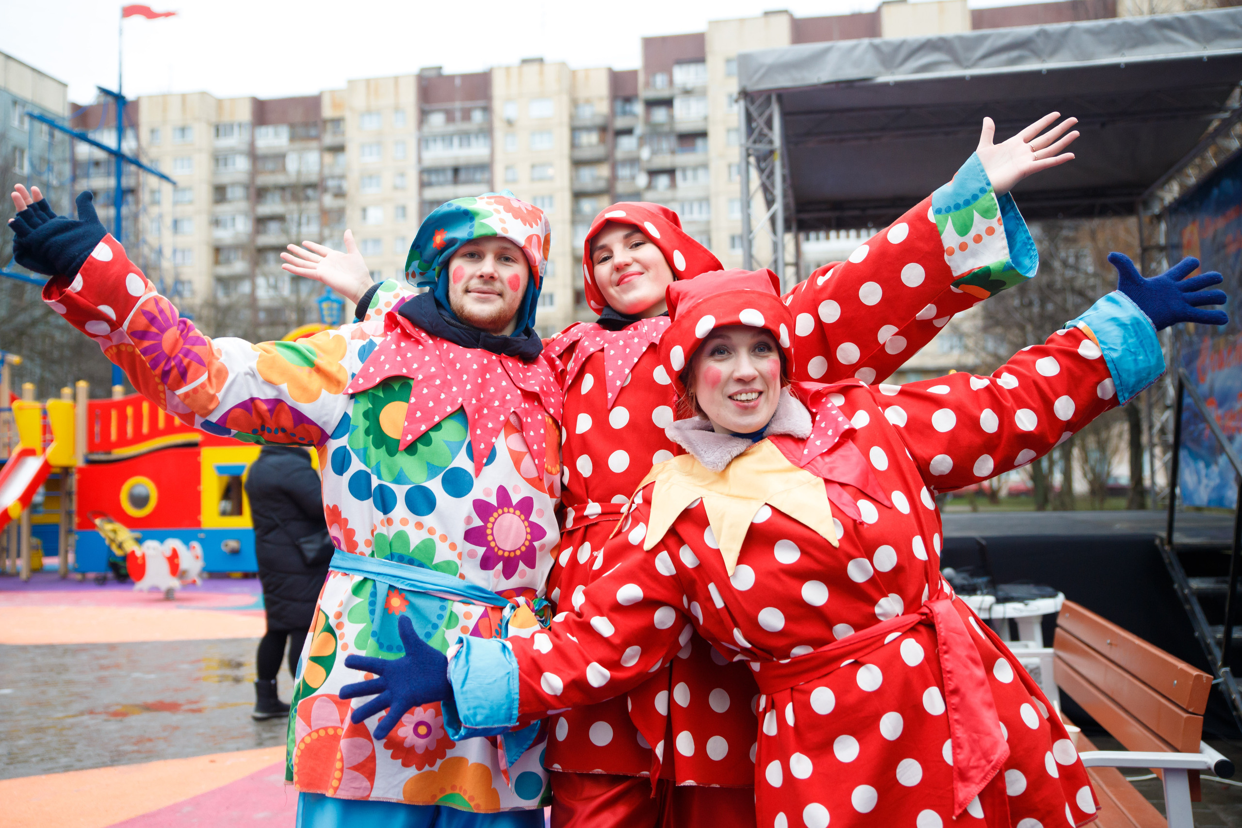 Встреча Рождества в Невском р-не г. СПб. Портретный и репортажный фотограф Марина Кузьмина