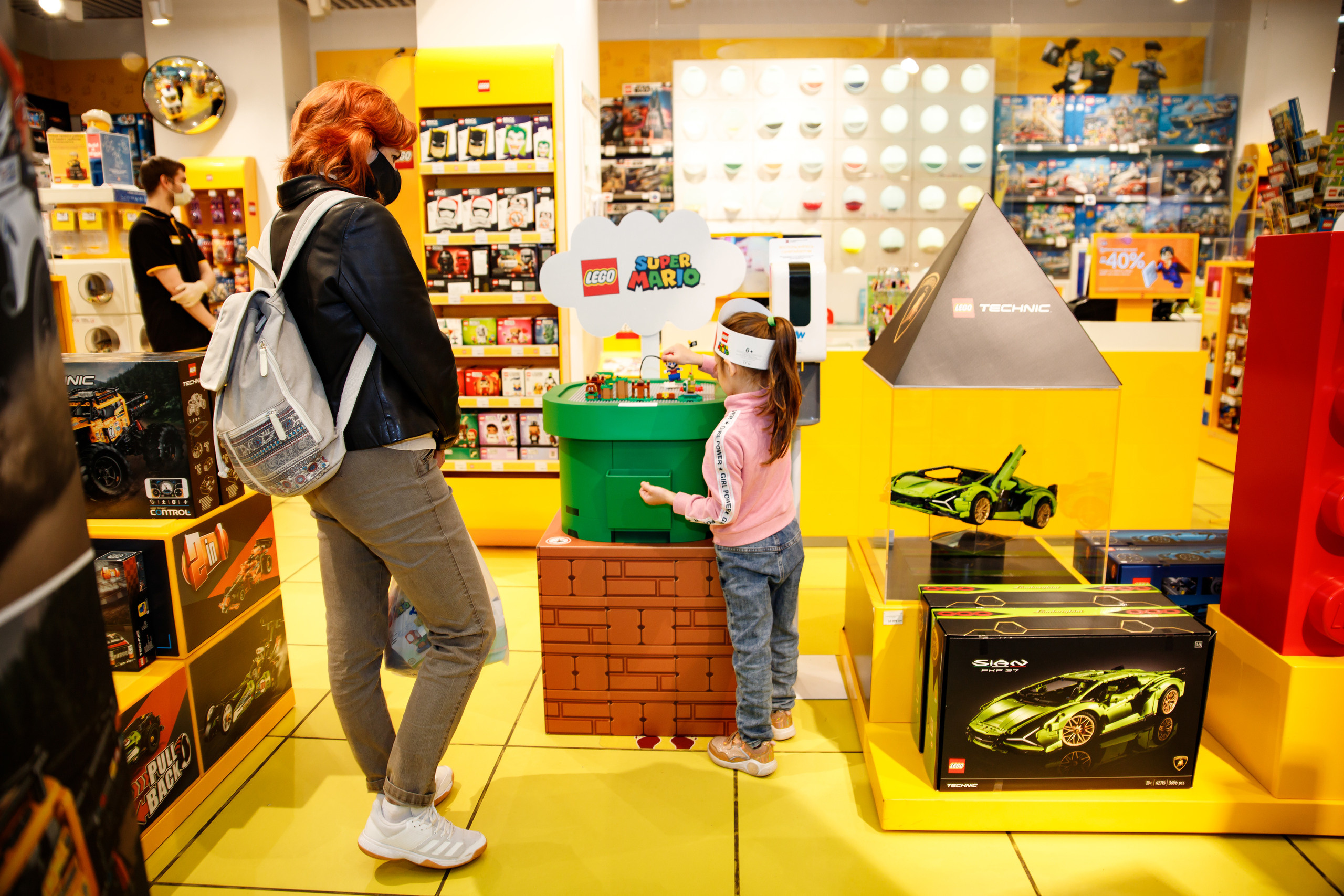 Lego Mario. Портретный и репортажный фотограф Марина Кузьмина