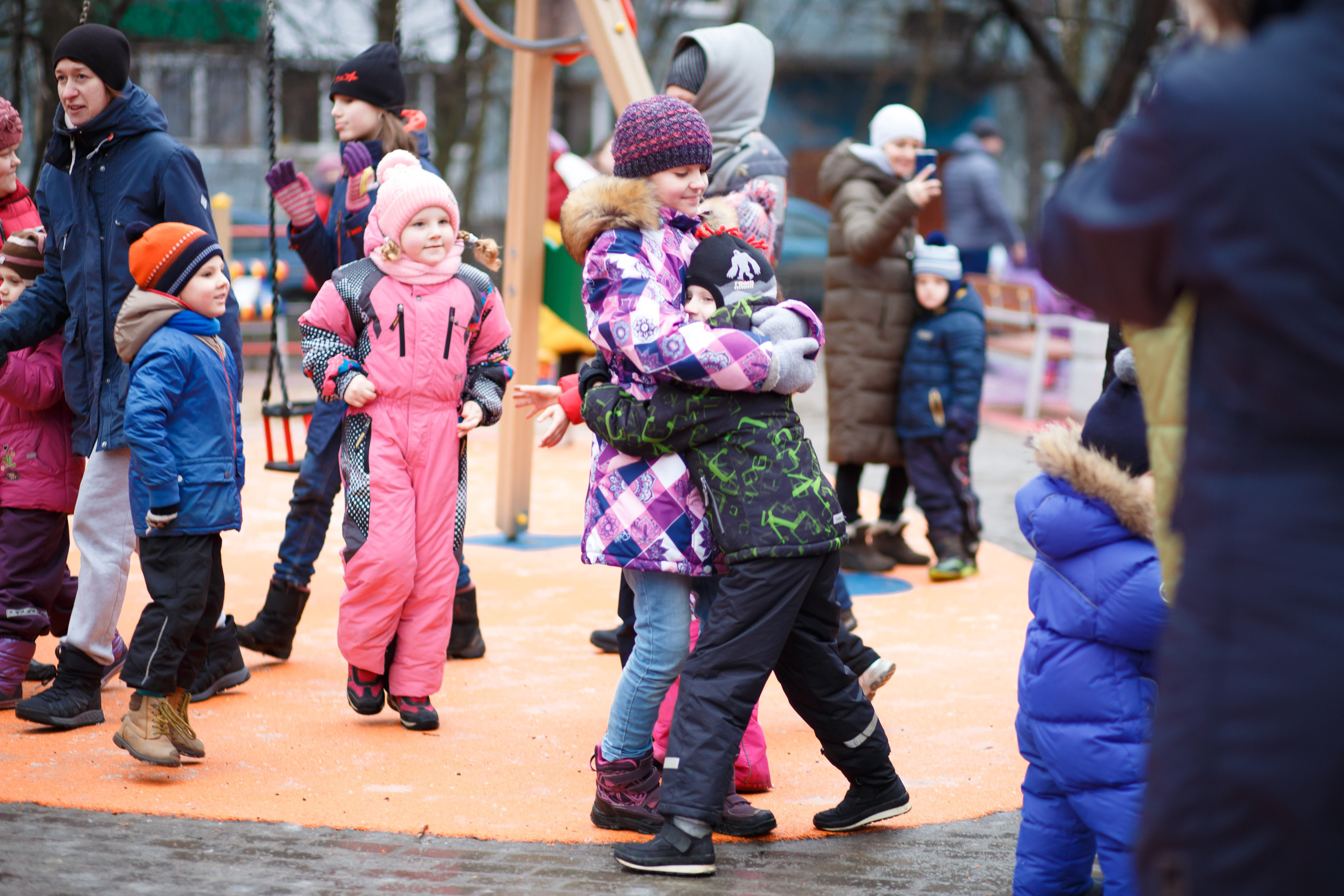 Встреча Рождества в Невском р-не г. СПб. Портретный и репортажный фотограф Марина Кузьмина