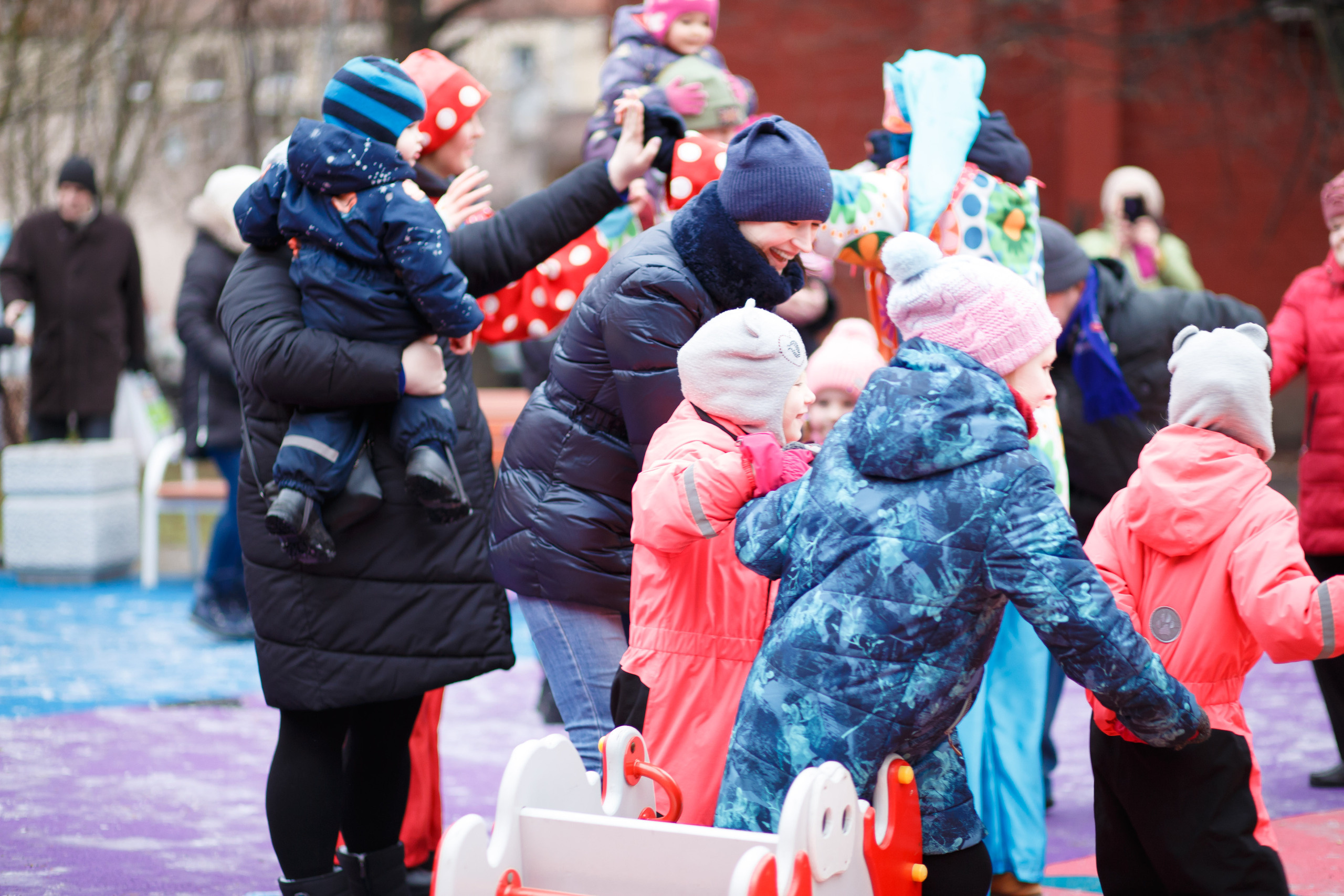 Встреча Рождества в Невском р-не г. СПб. Портретный и репортажный фотограф Марина Кузьмина