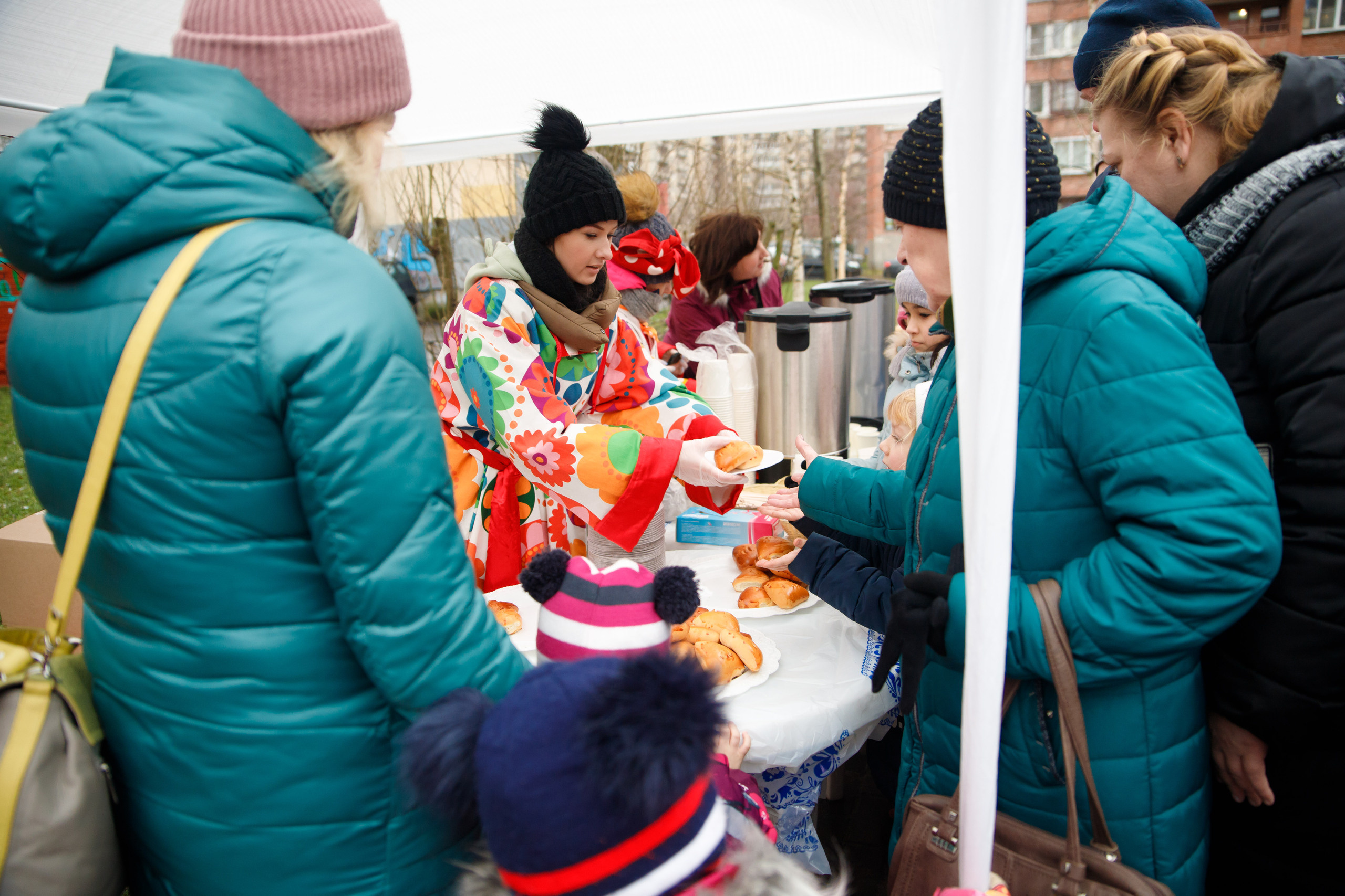 Встреча Рождества в Невском р-не г. СПб. Портретный и репортажный фотограф Марина Кузьмина
