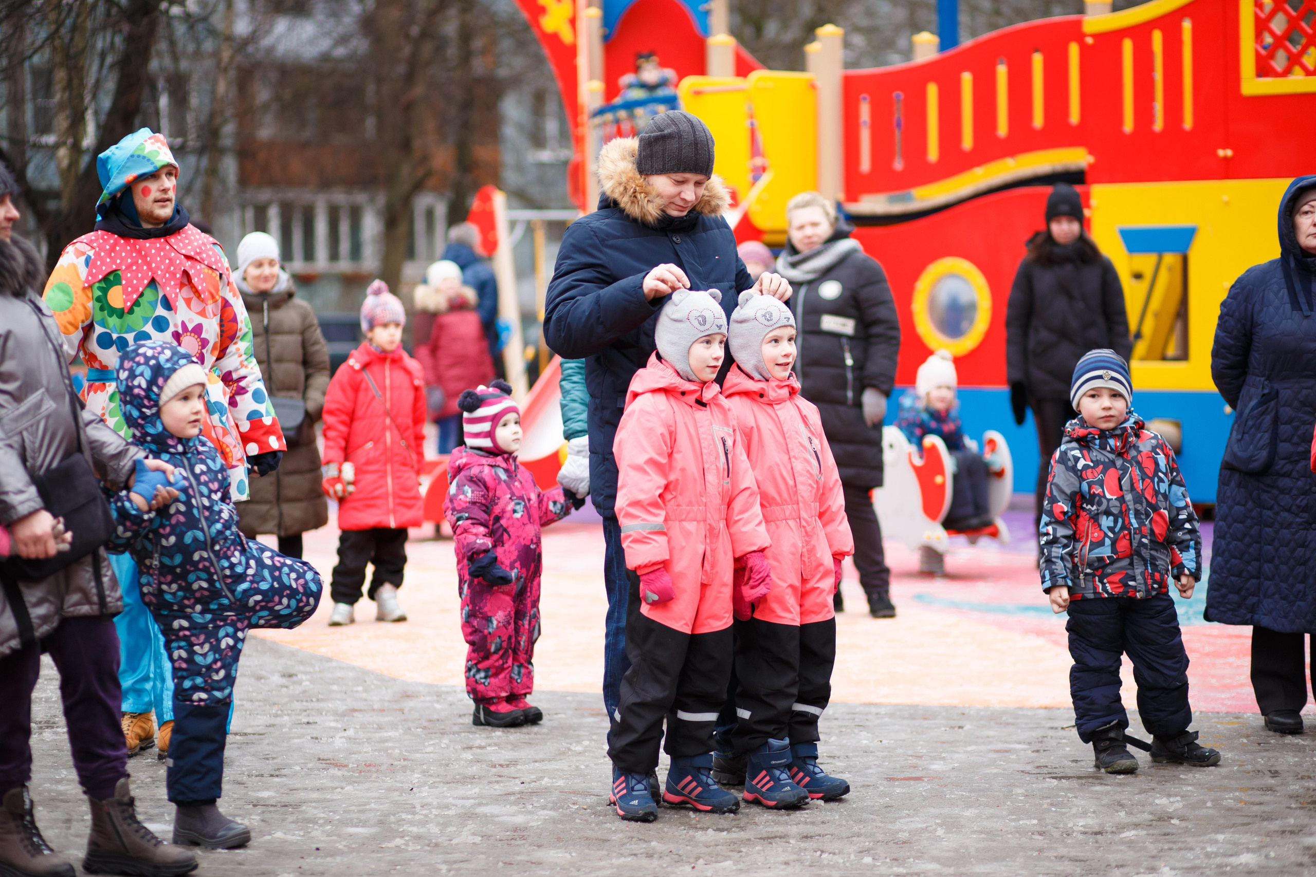 Встреча Рождества в Невском р-не г. СПб. Портретный и репортажный фотограф Марина Кузьмина