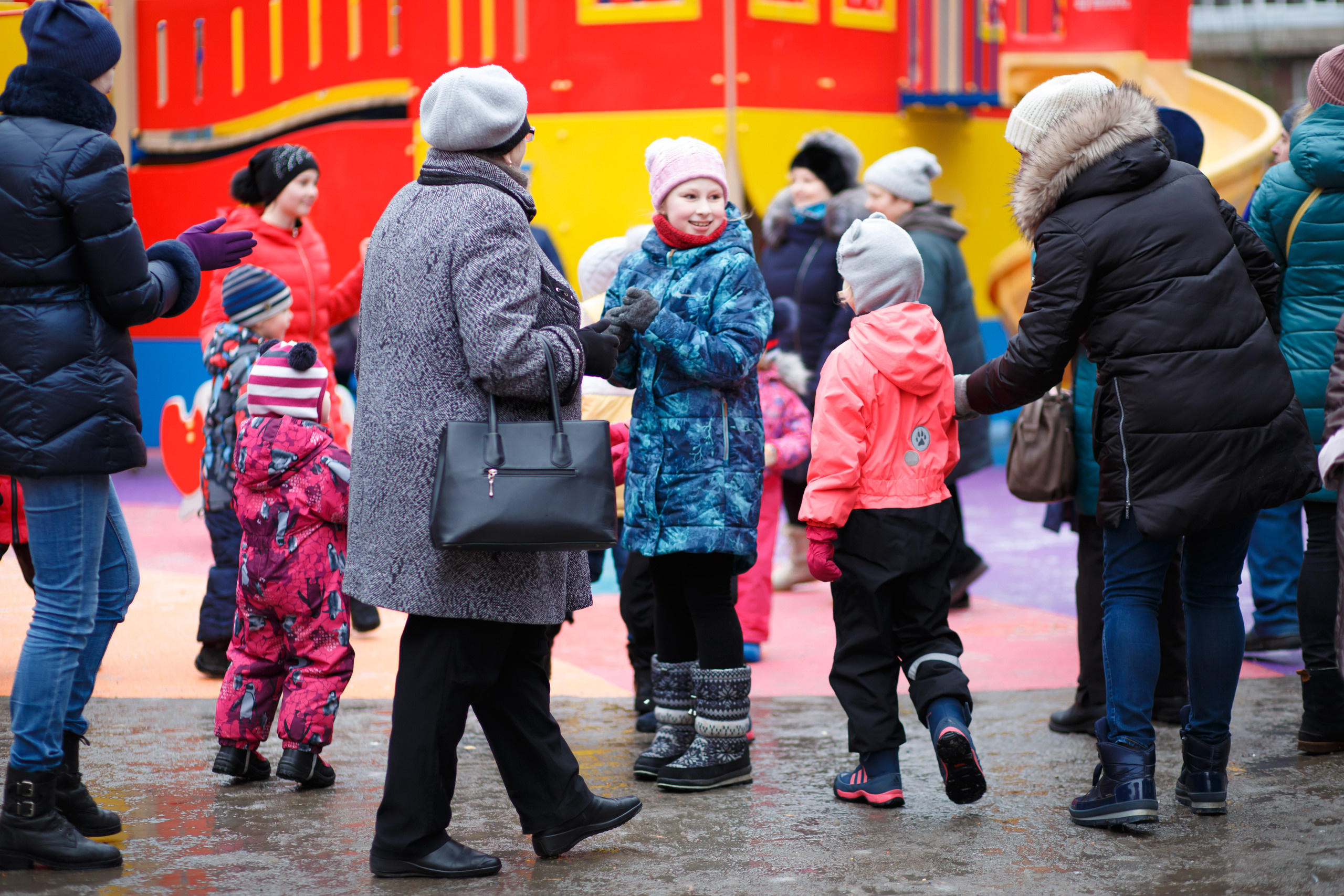 Встреча Рождества в Невском р-не г. СПб. Портретный и репортажный фотограф Марина Кузьмина