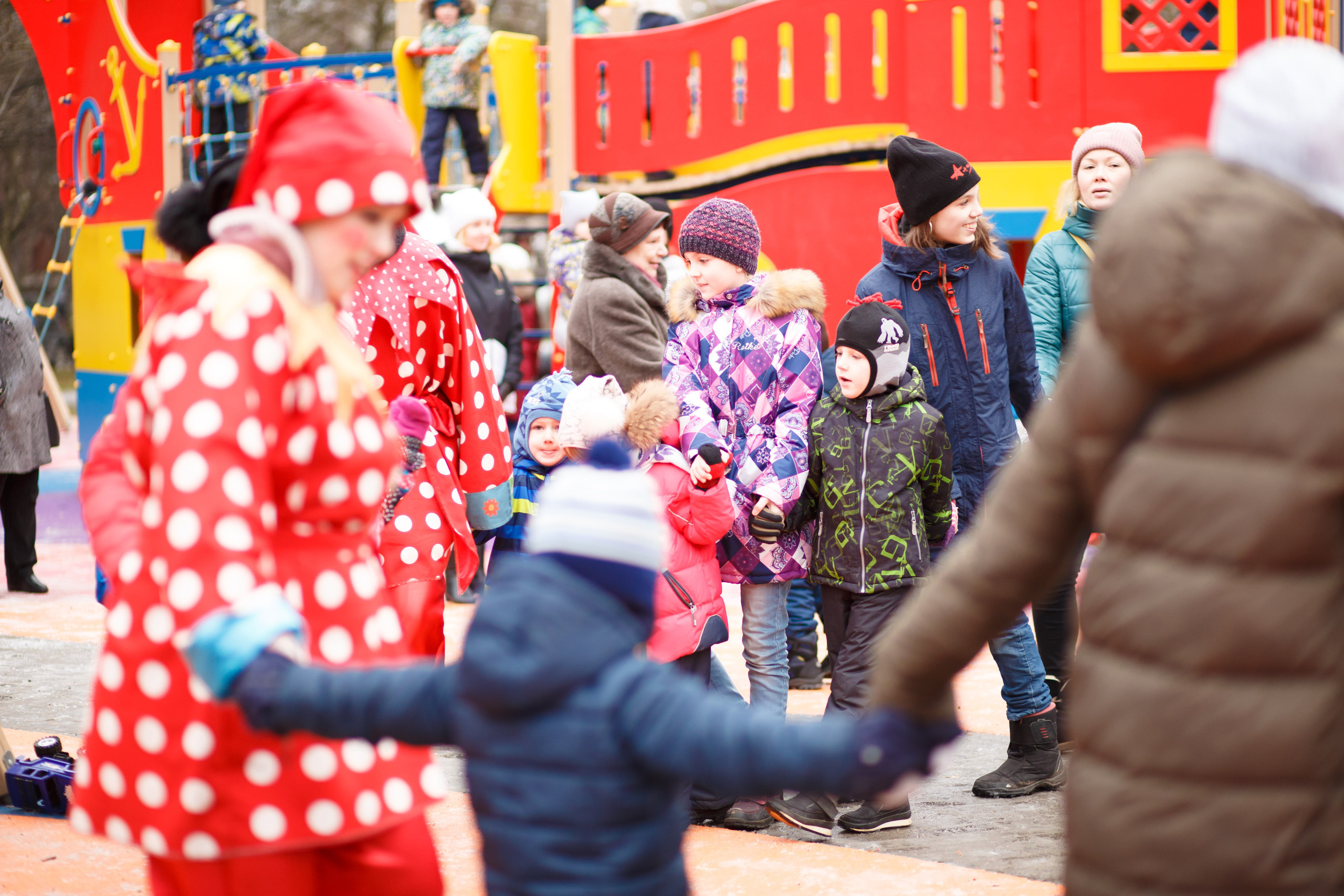 Встреча Рождества в Невском р-не г. СПб. Портретный и репортажный фотограф Марина Кузьмина
