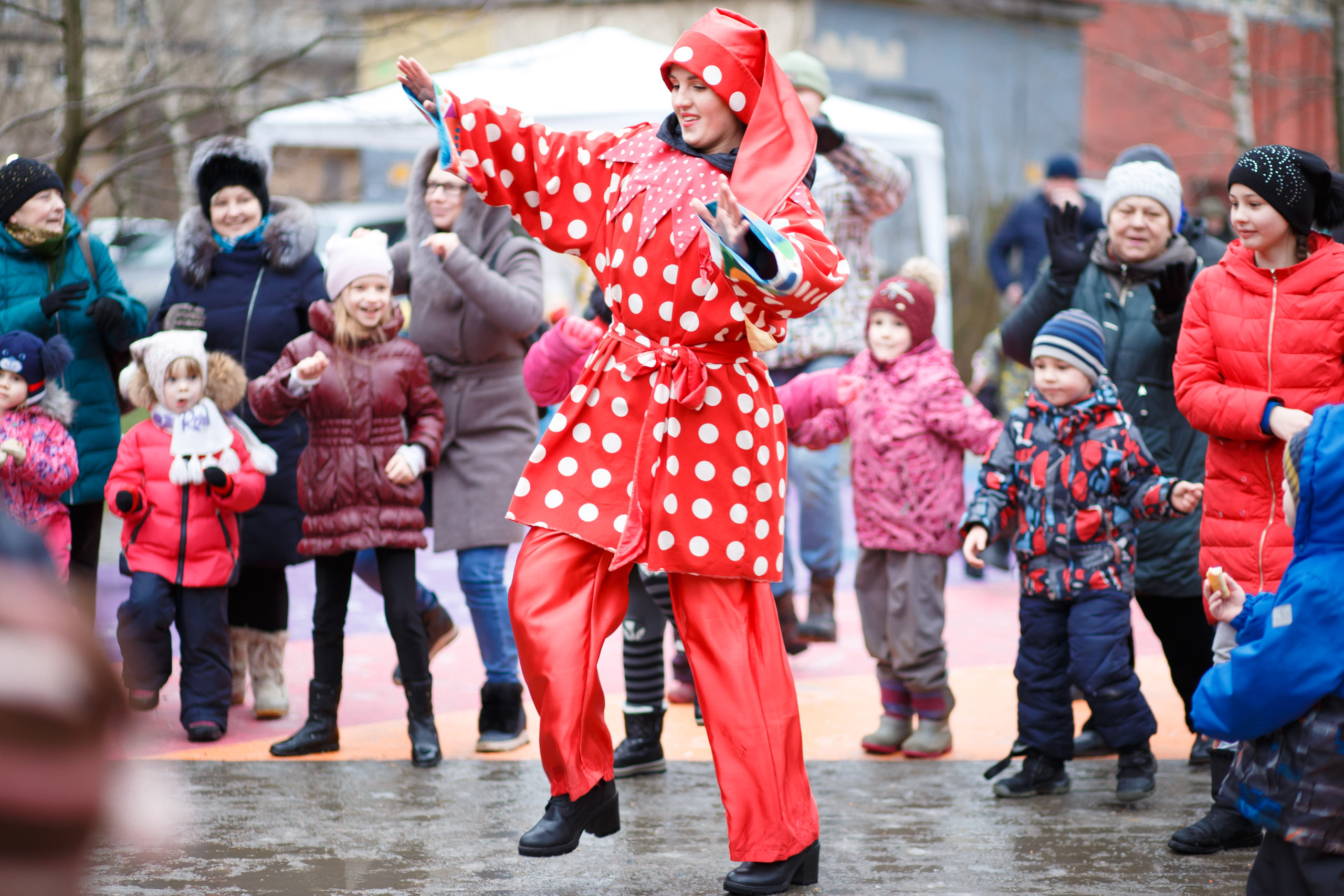Встреча Рождества в Невском р-не г. СПб. Портретный и репортажный фотограф Марина Кузьмина