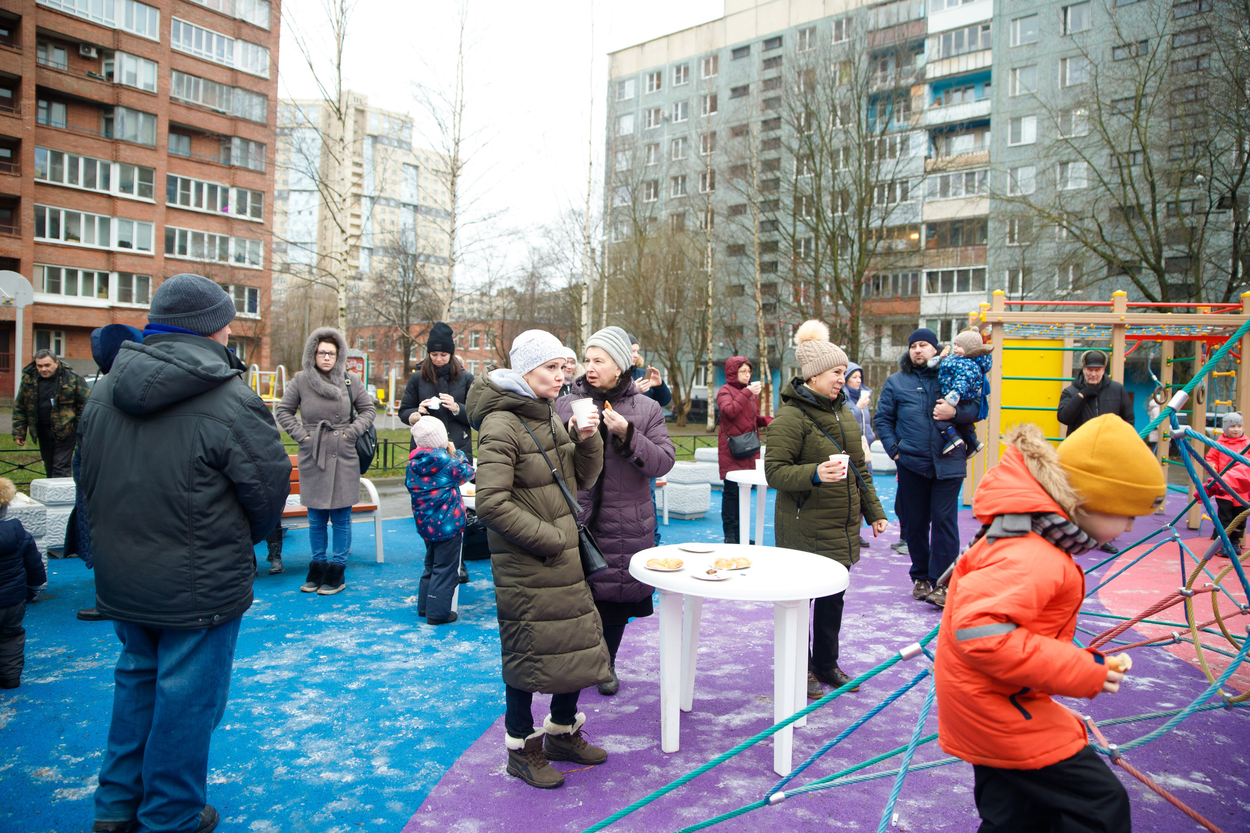Встреча Рождества в Невском р-не г. СПб. Портретный и репортажный фотограф Марина Кузьмина