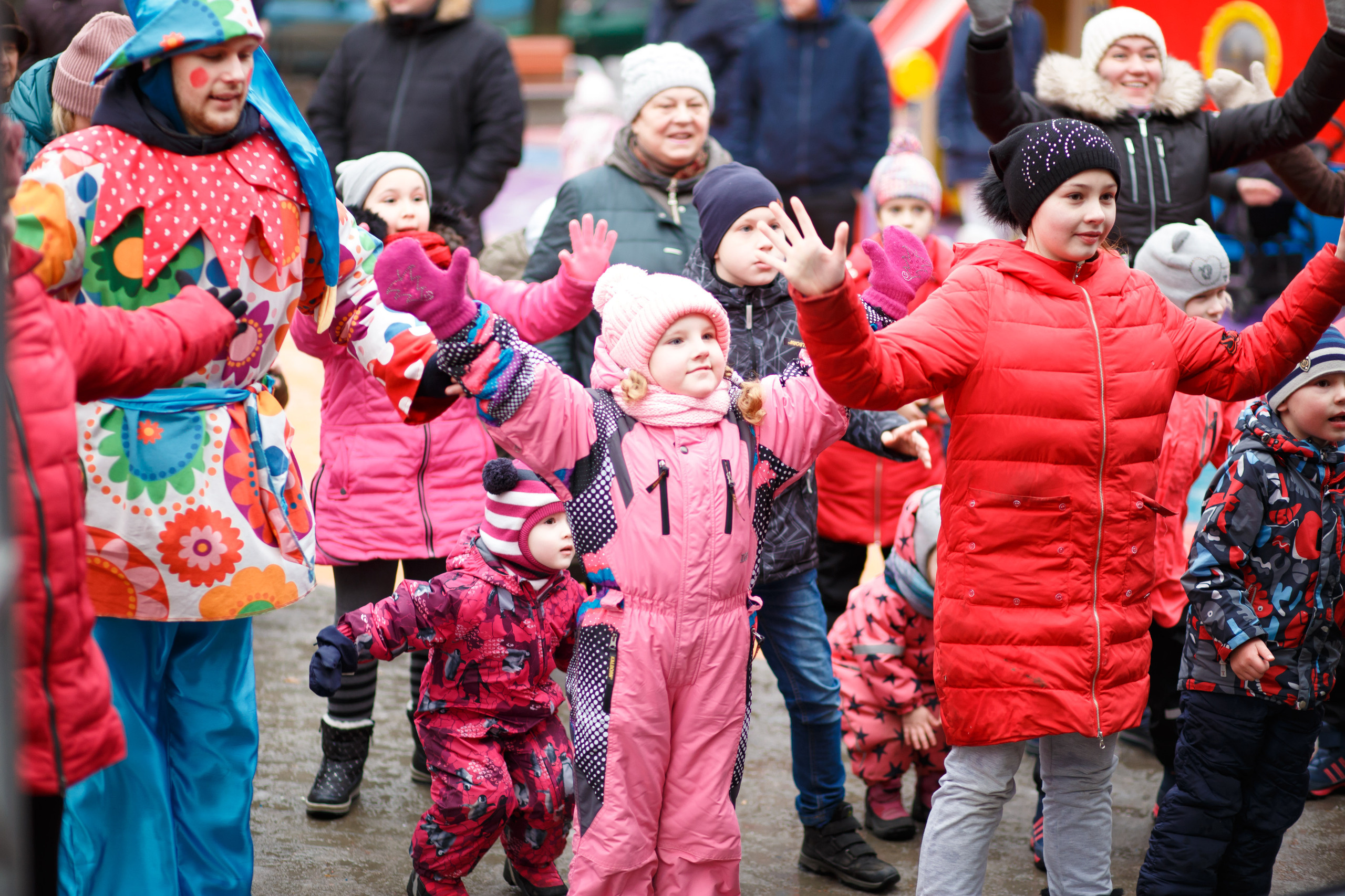 Встреча Рождества в Невском р-не г. СПб. Портретный и репортажный фотограф Марина Кузьмина