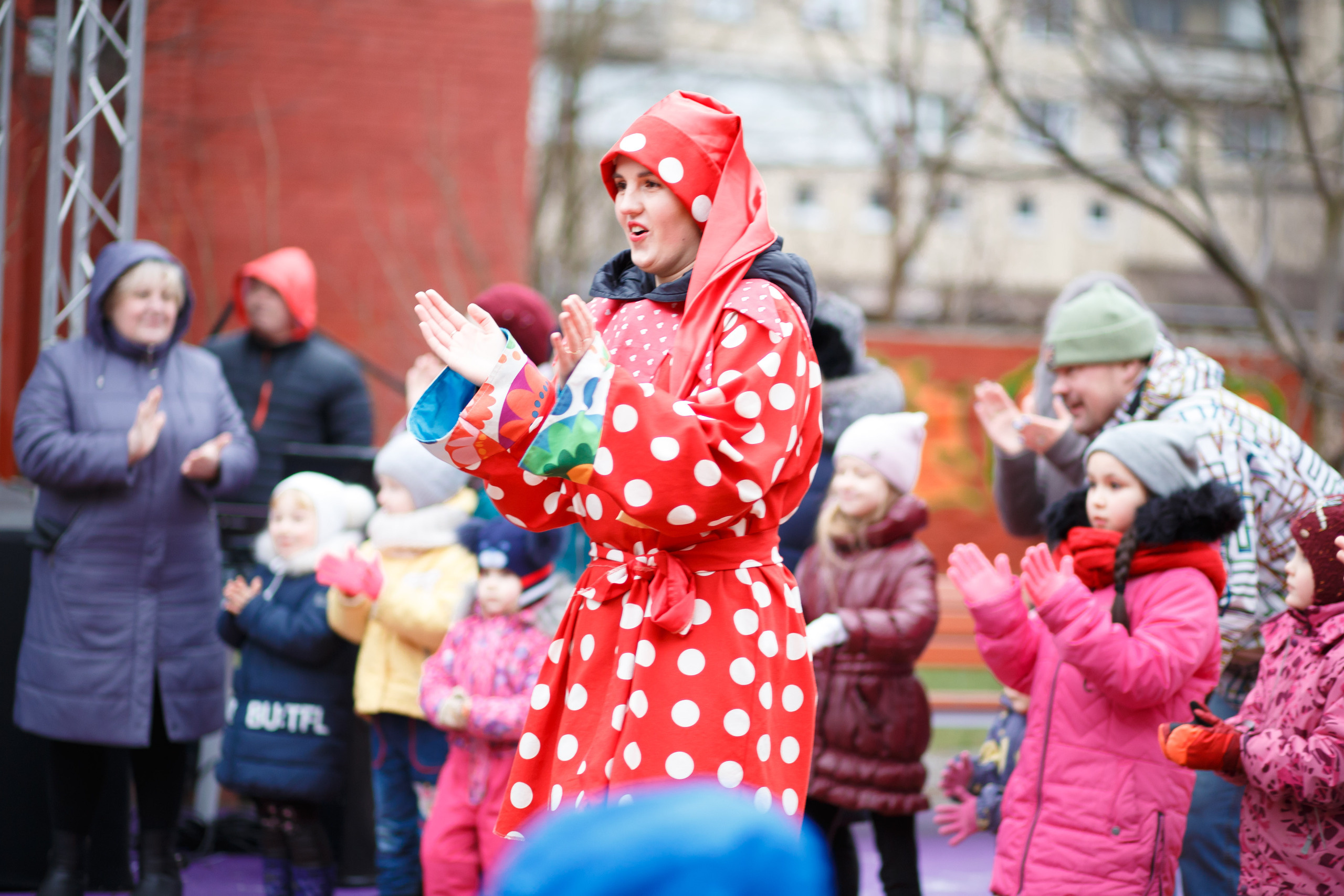 Встреча Рождества в Невском р-не г. СПб. Портретный и репортажный фотограф Марина Кузьмина