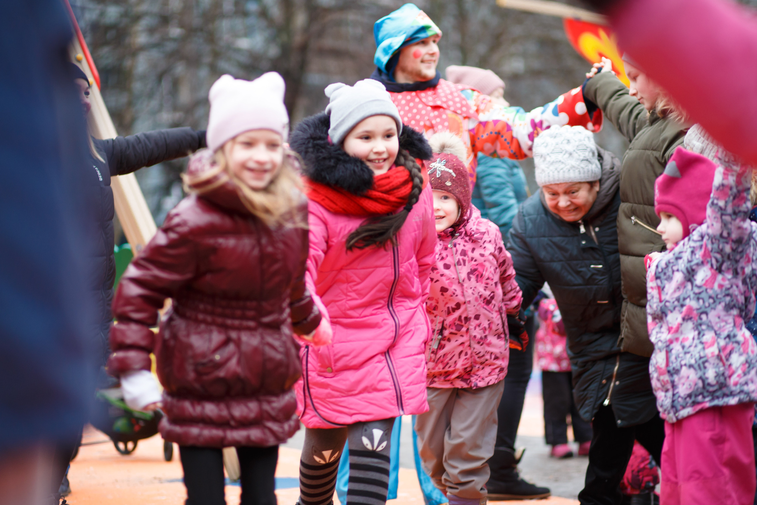 Встреча Рождества в Невском р-не г. СПб. Портретный и репортажный фотограф Марина Кузьмина