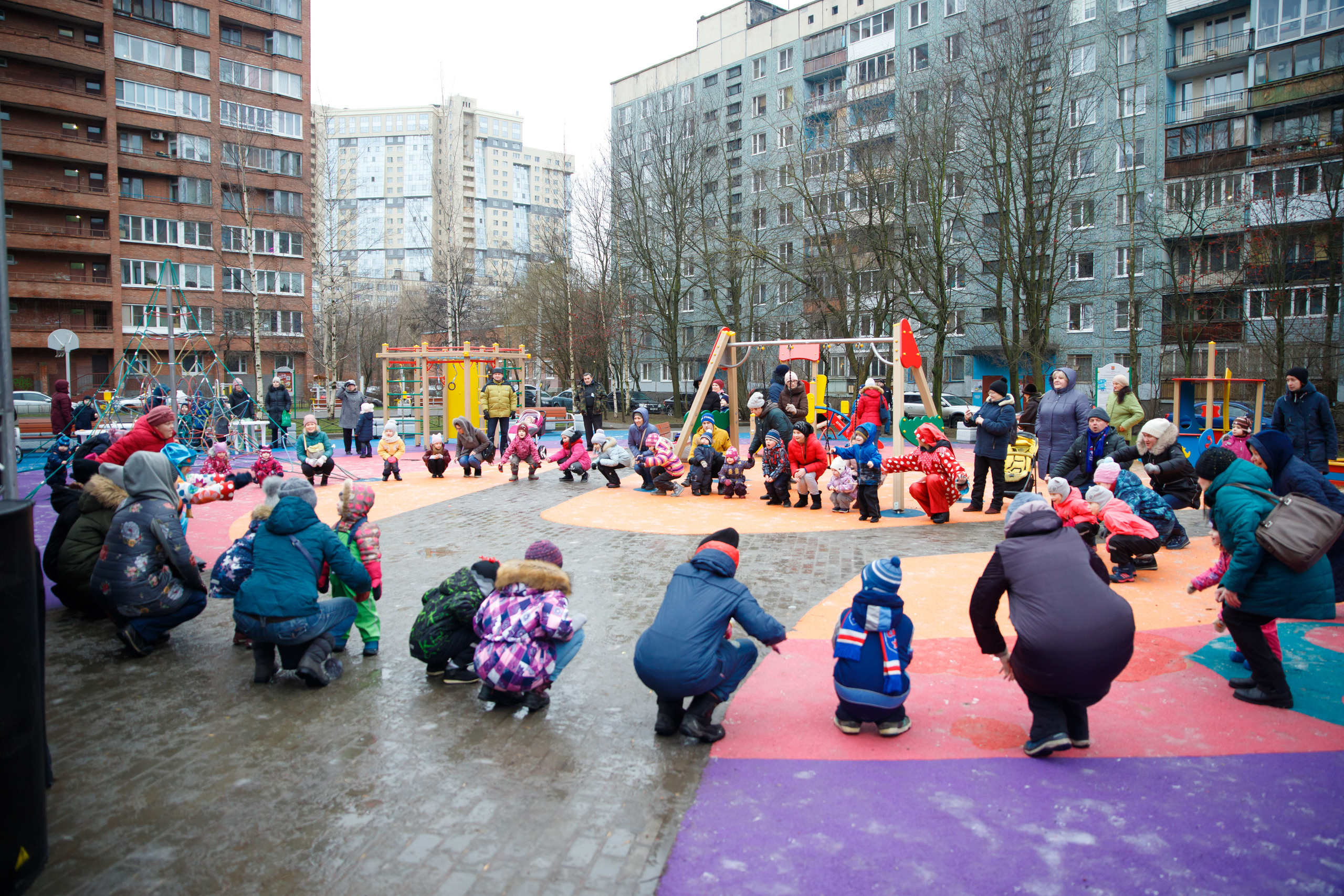 Встреча Рождества в Невском р-не г. СПб. Портретный и репортажный фотограф Марина Кузьмина