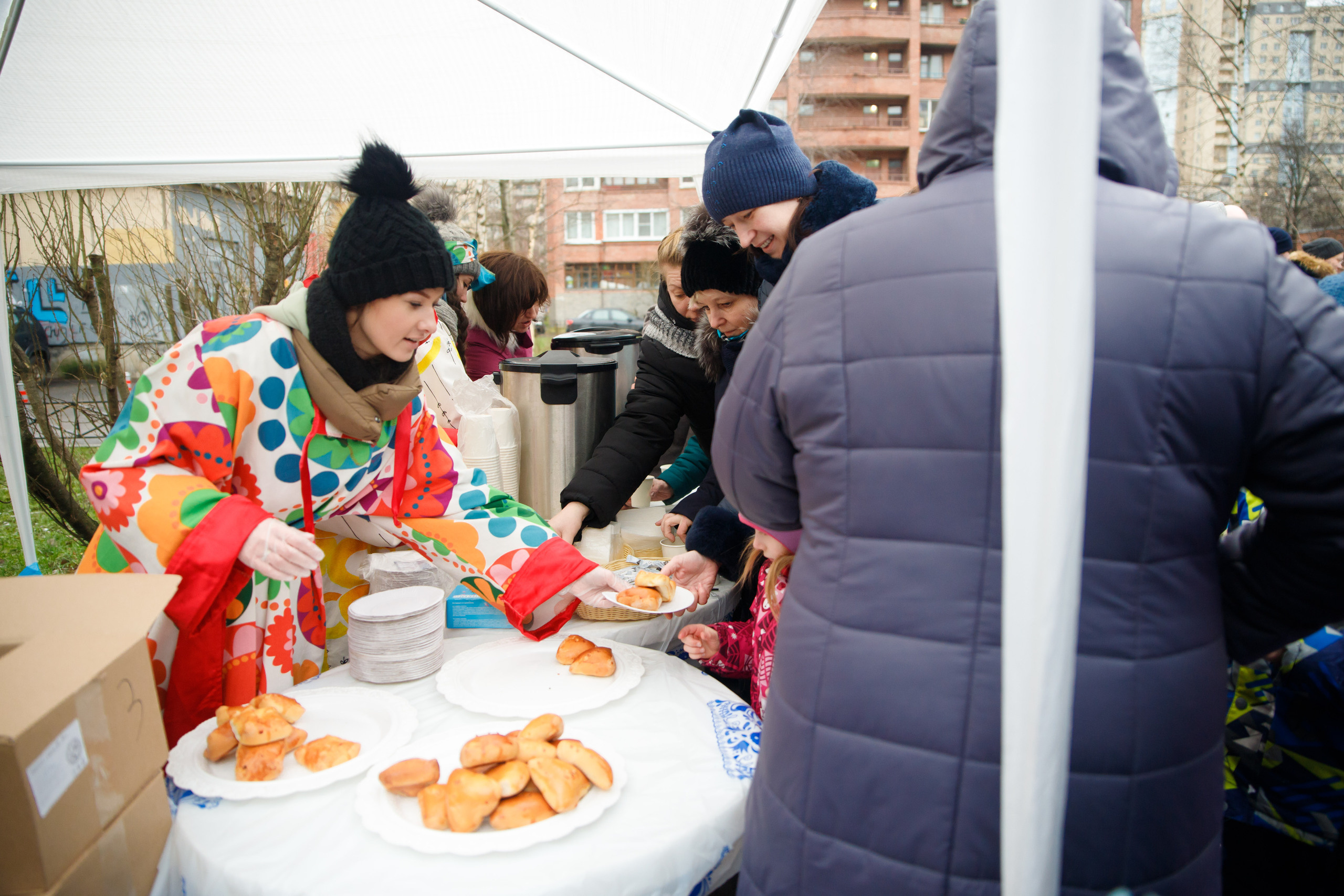 Встреча Рождества в Невском р-не г. СПб. Портретный и репортажный фотограф Марина Кузьмина