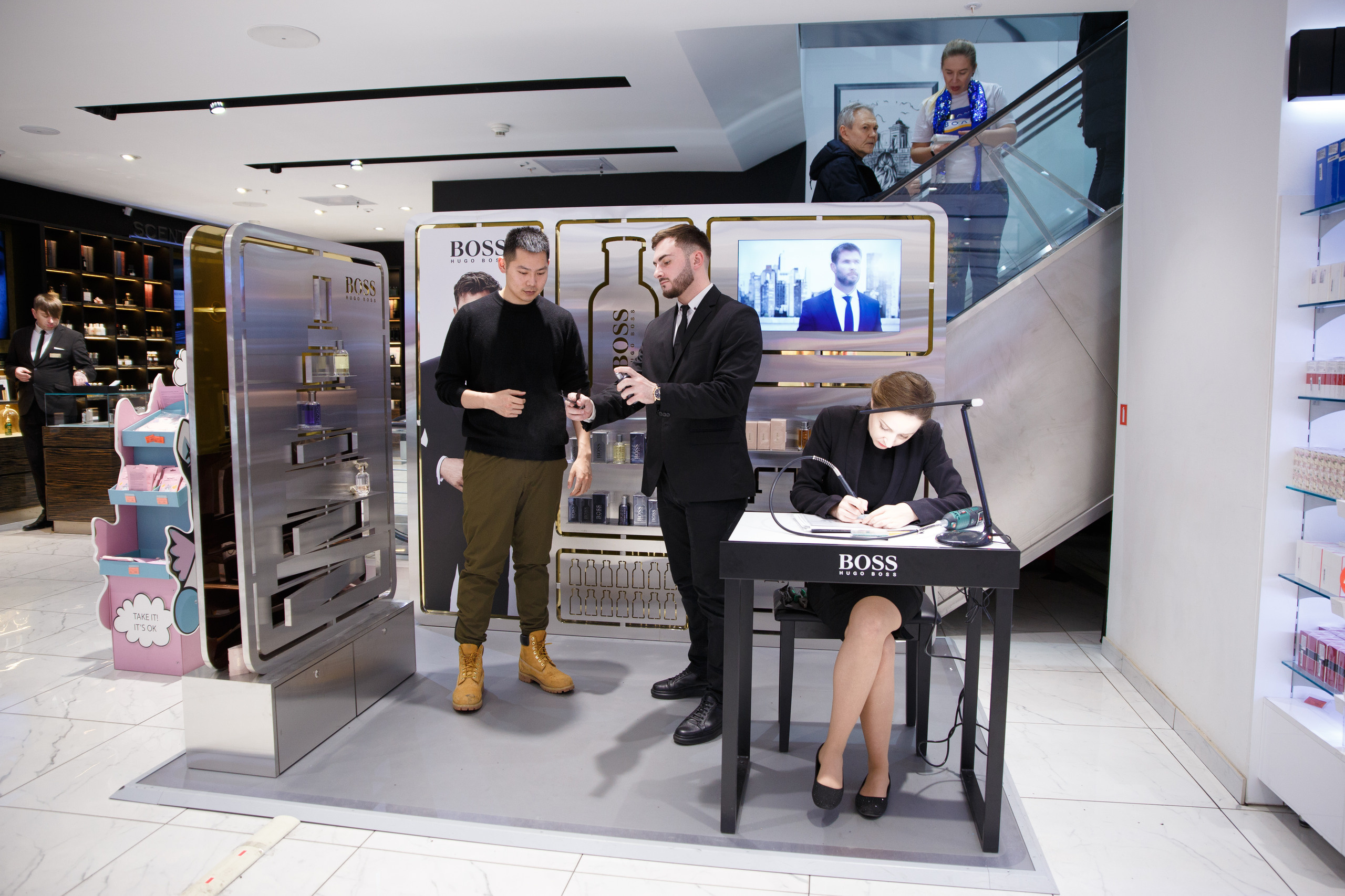 Hugo Boss. Портретный и репортажный фотограф Марина Кузьмина