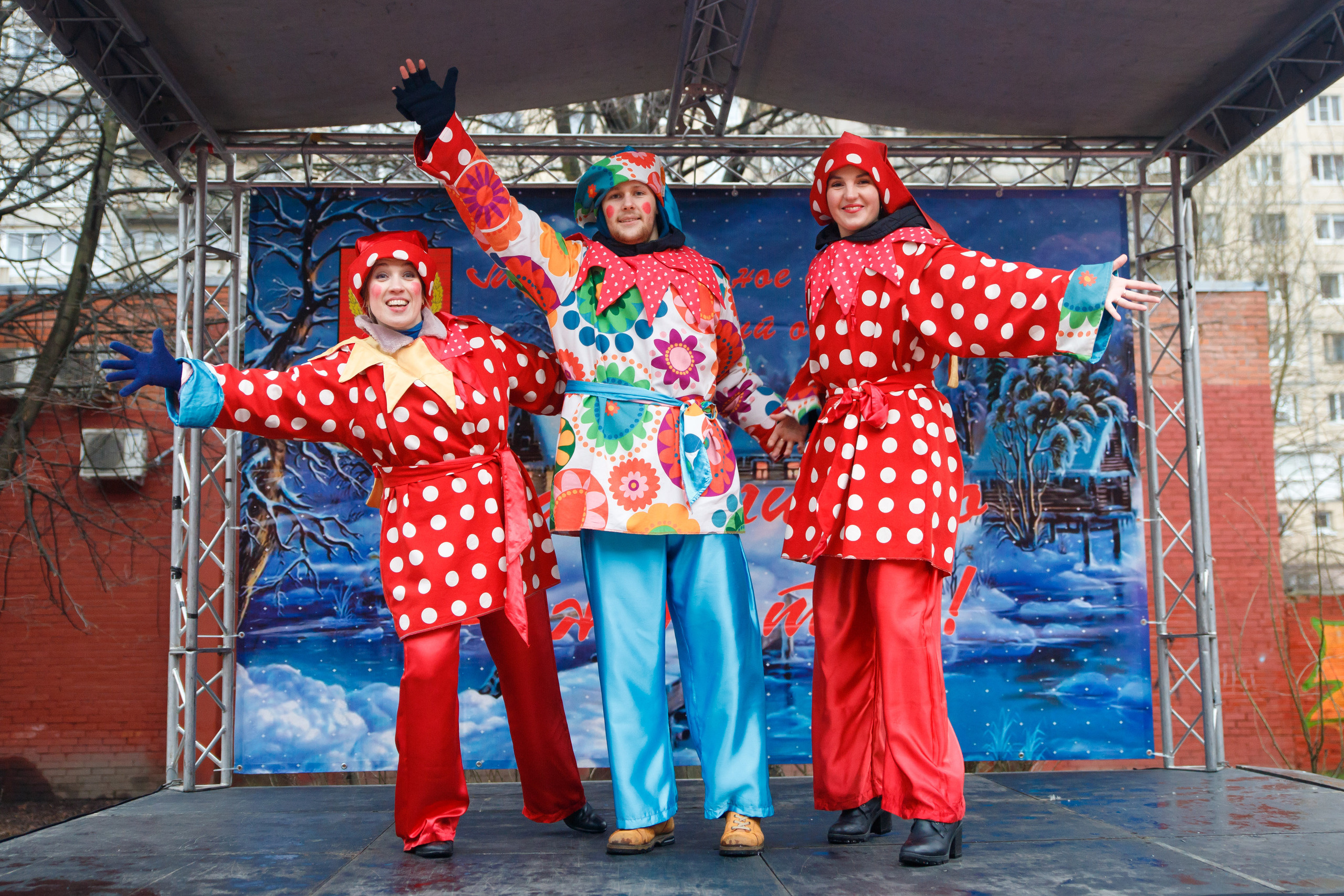 Встреча Рождества в Невском р-не г. СПб. Портретный и репортажный фотограф Марина Кузьмина