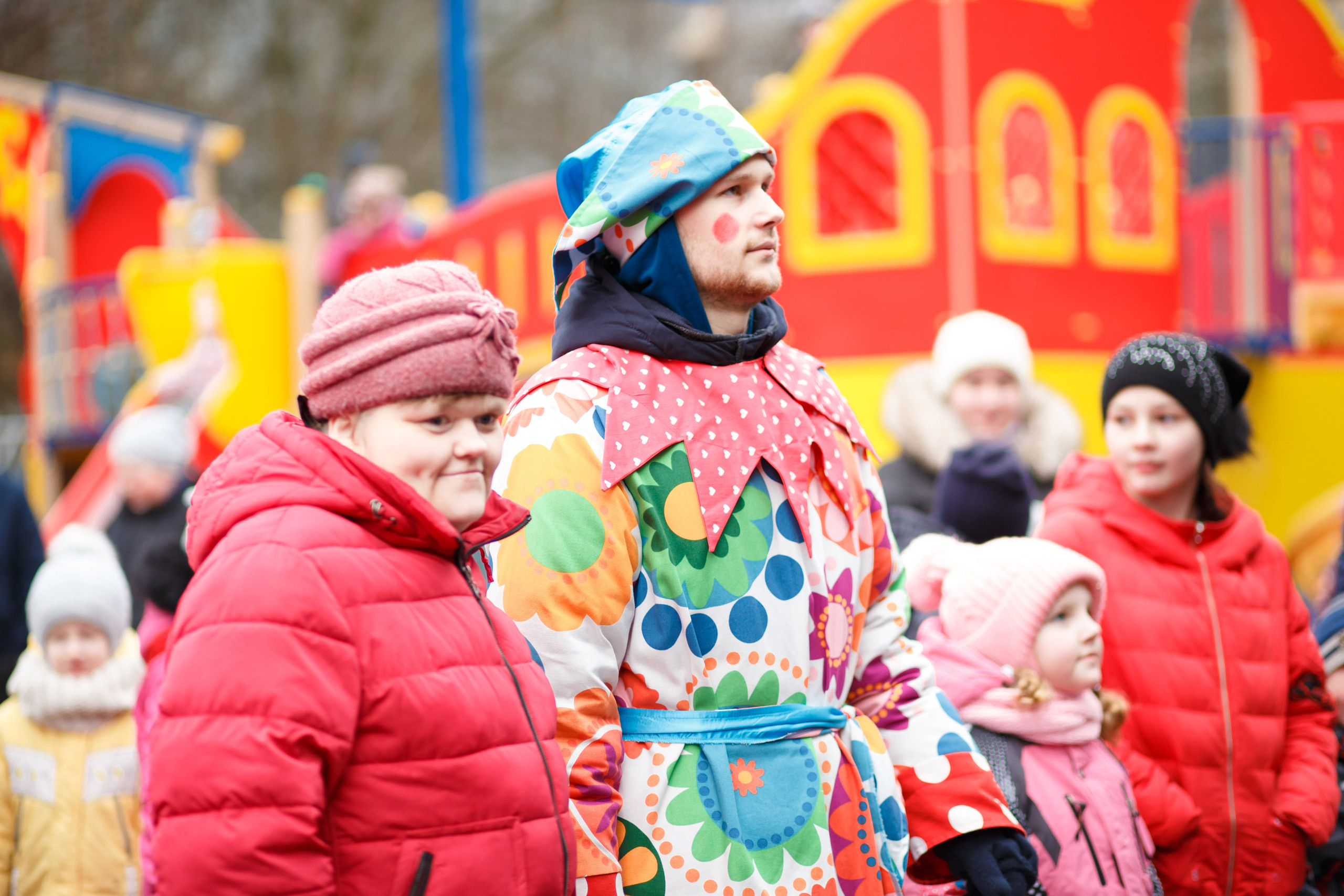 Встреча Рождества в Невском р-не г. СПб. Портретный и репортажный фотограф Марина Кузьмина