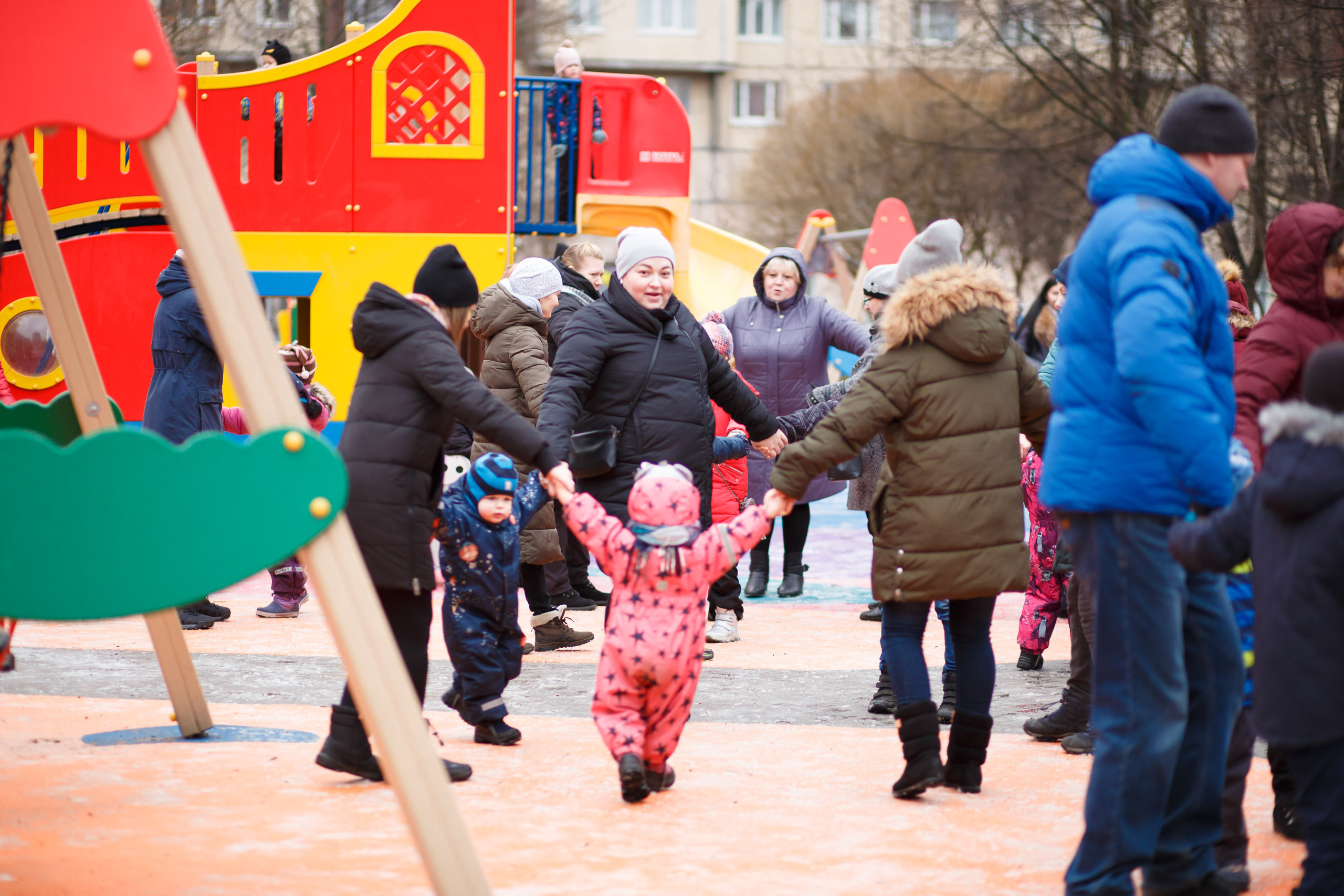 Встреча Рождества в Невском р-не г. СПб. Портретный и репортажный фотограф Марина Кузьмина